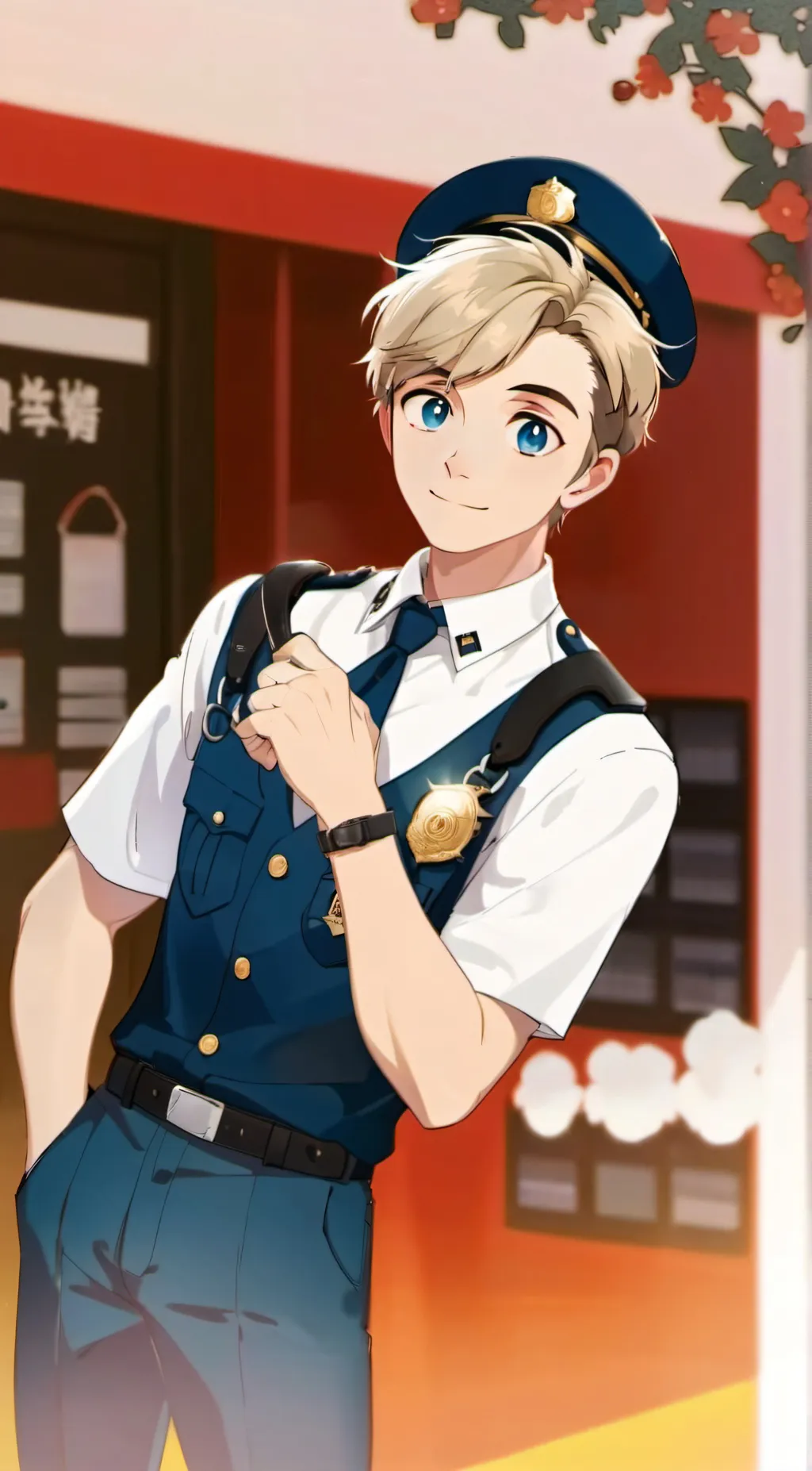 ai character: sam background