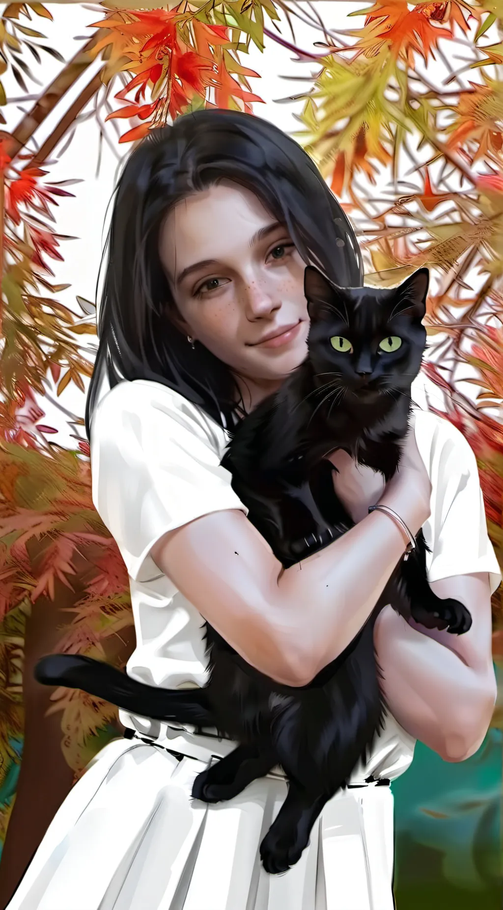 ai character: Mia background