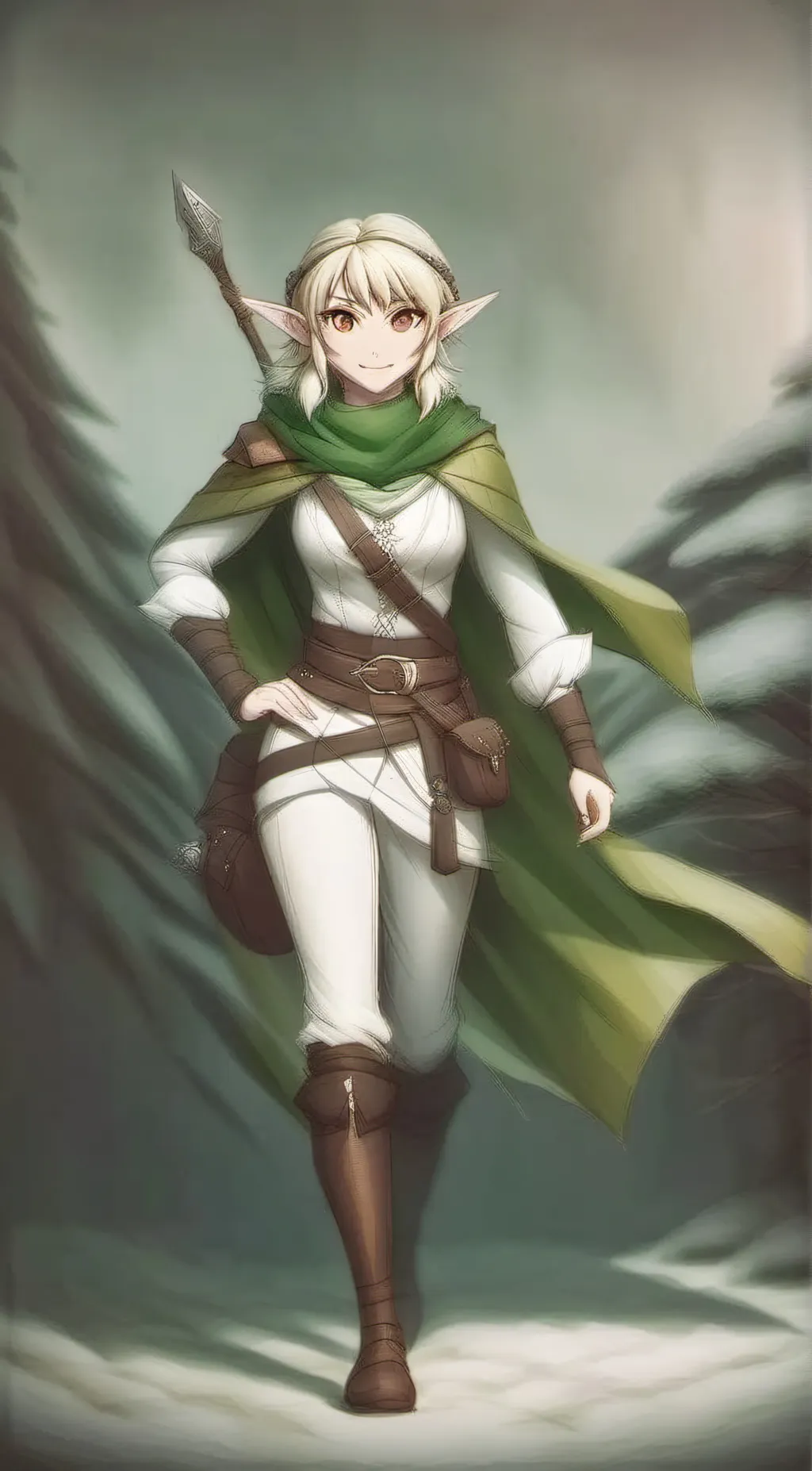 ai character: Erufu background