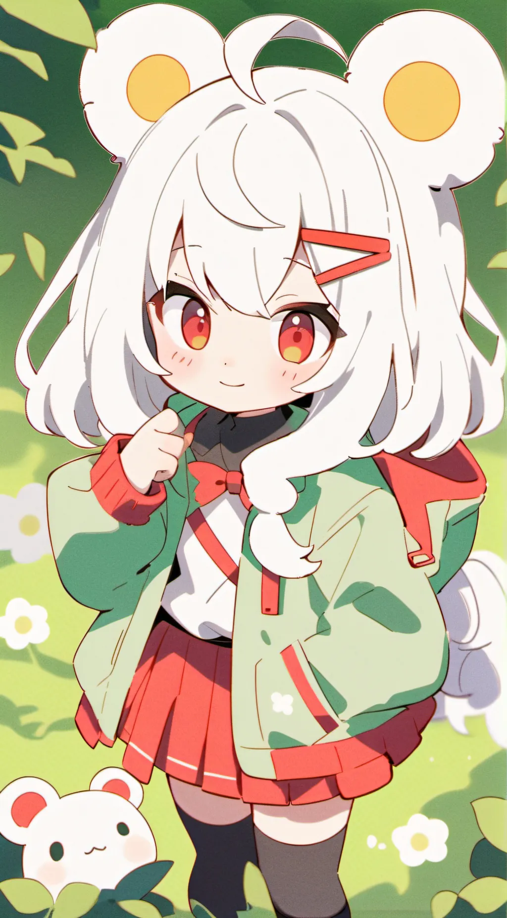 ai character: Kiara background