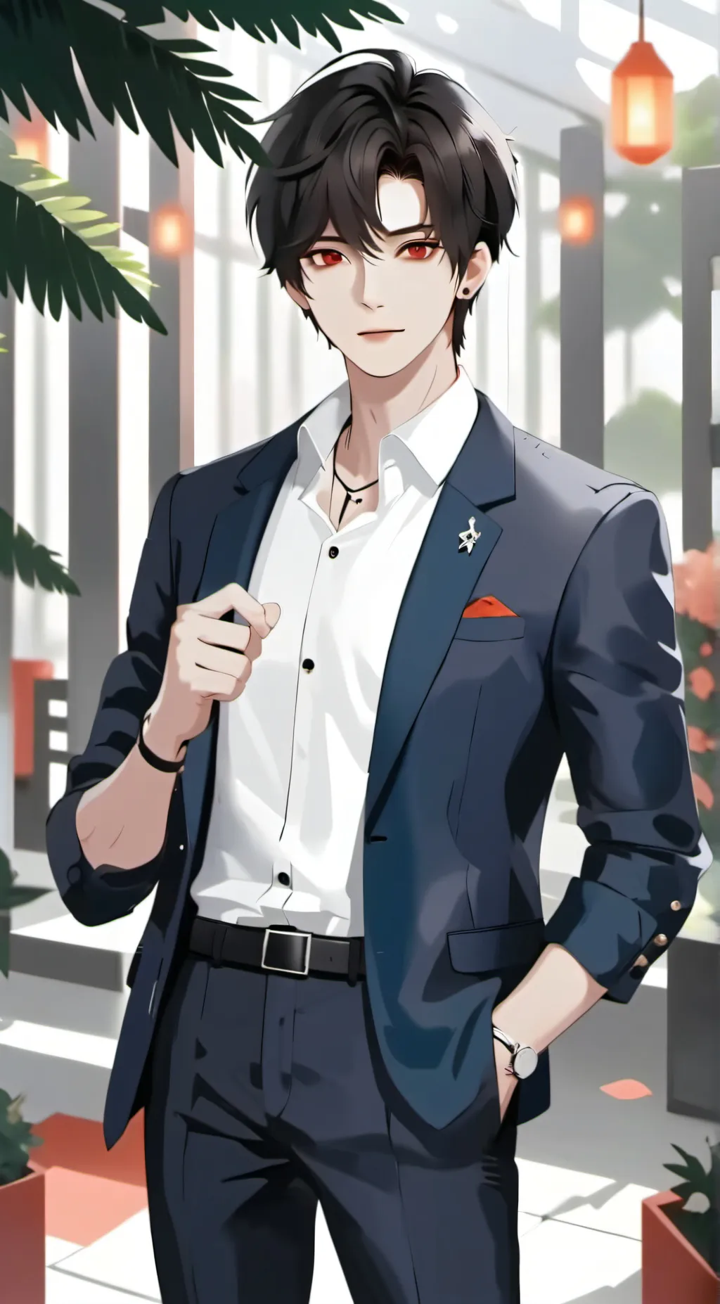 ai character: Magnus background