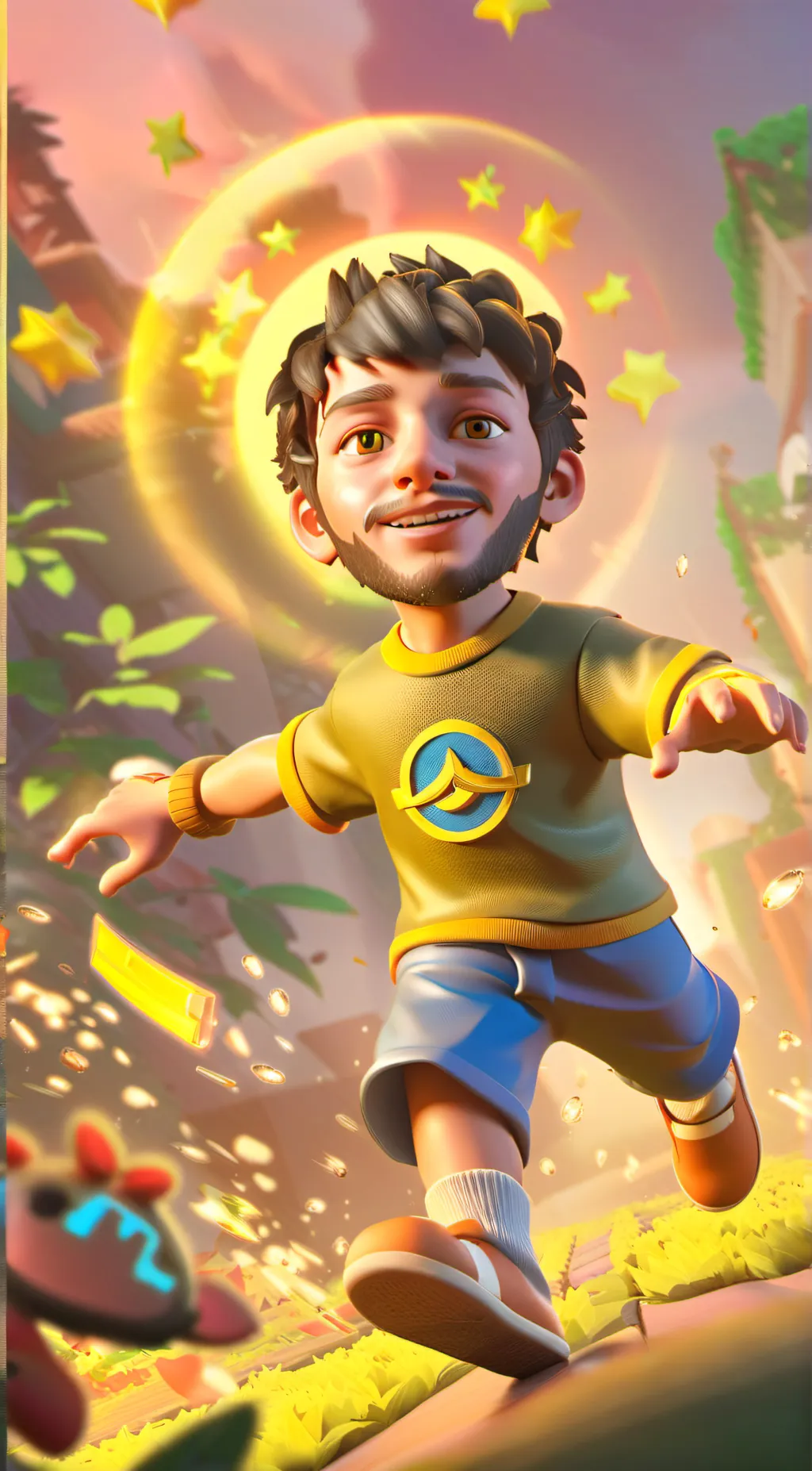 ai character: gamer background