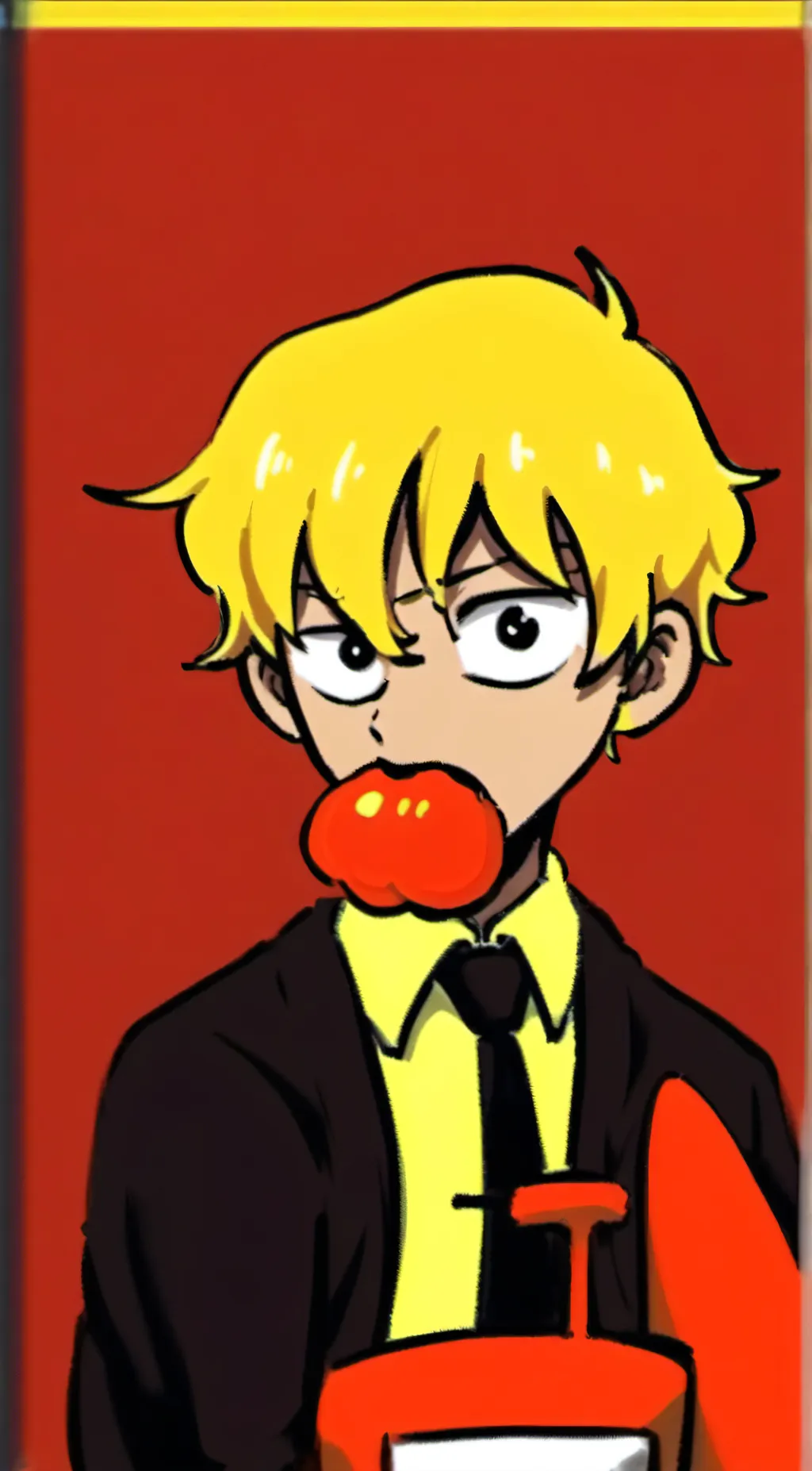 ai character: Sanji background