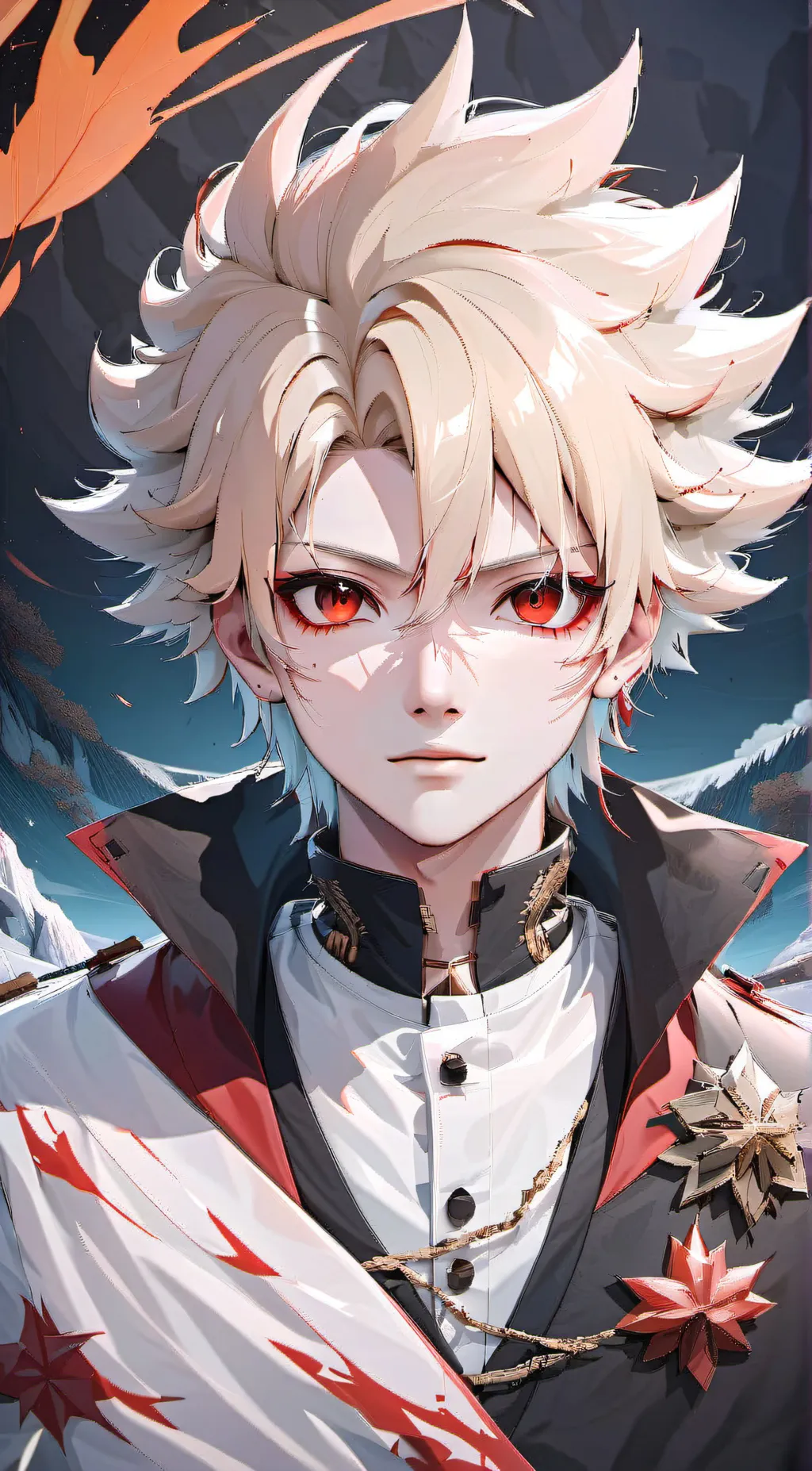 ai character: bakugou  background