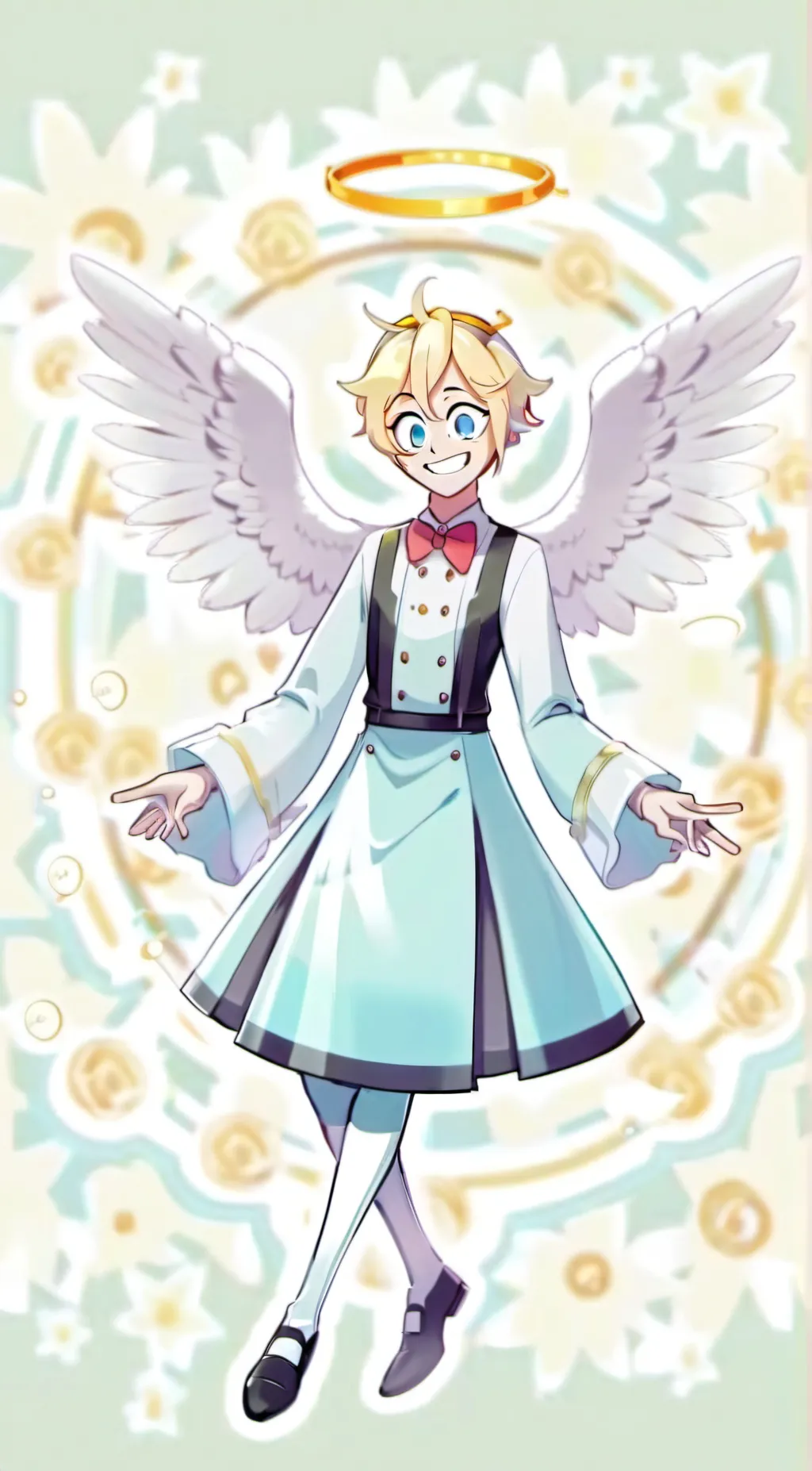 ai character: sant peter background