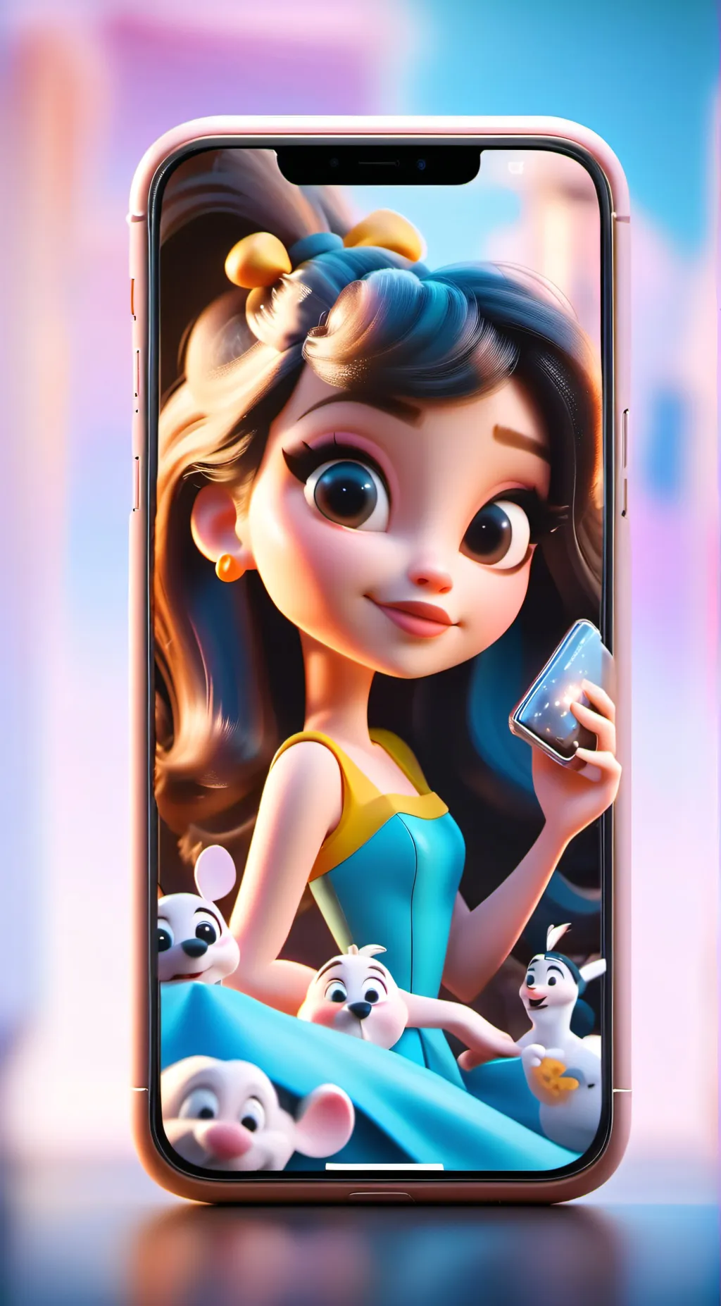 ai character: mha new gc background