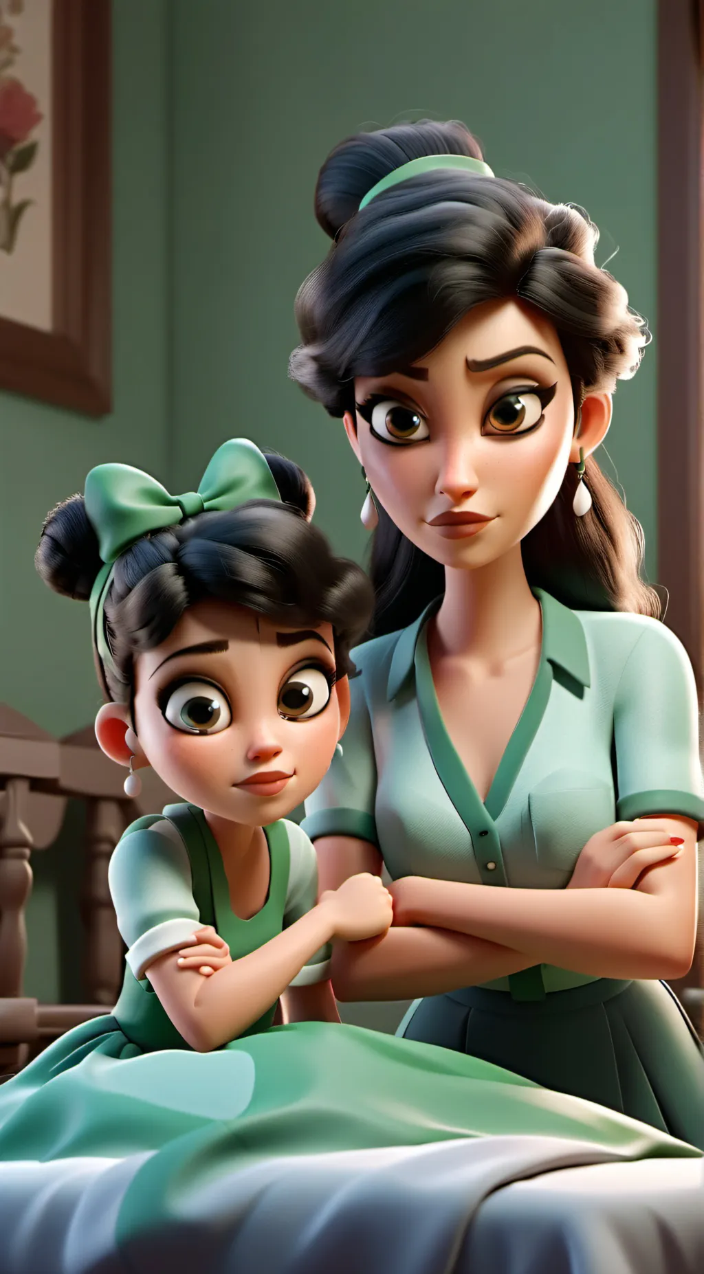 ai character: Mom’s fav child background