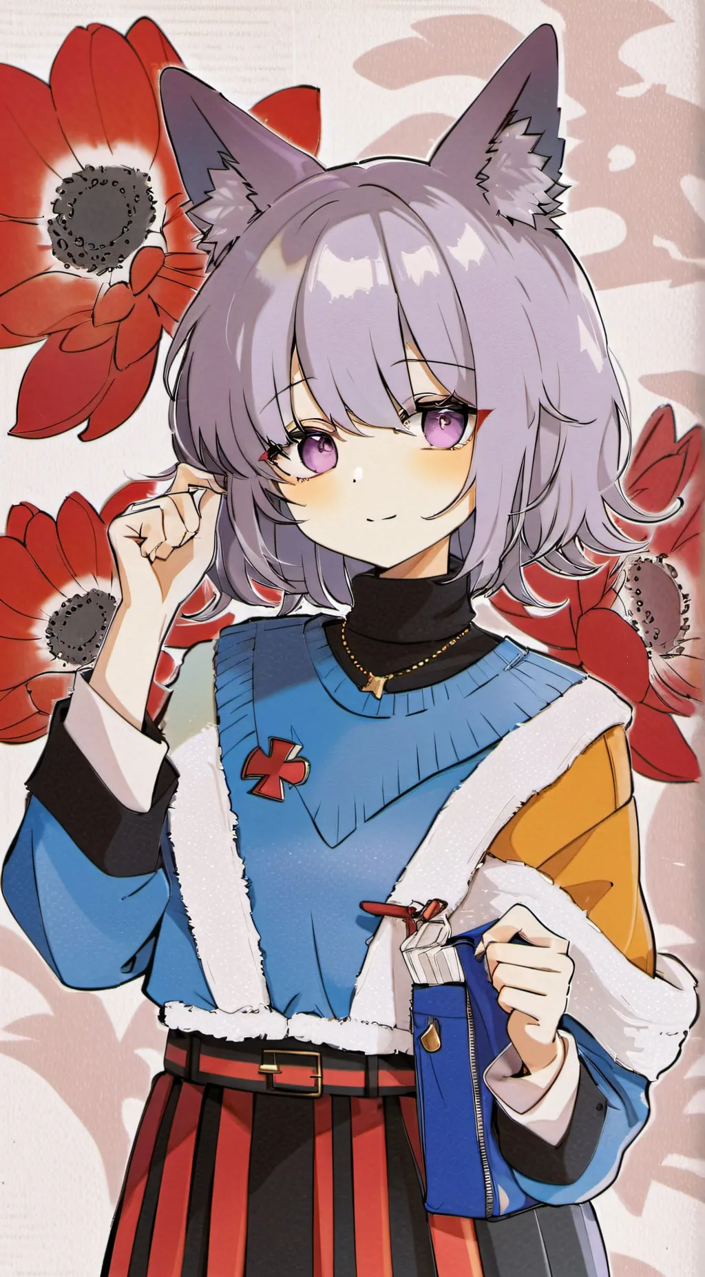 ai character: KNY x Y/N background