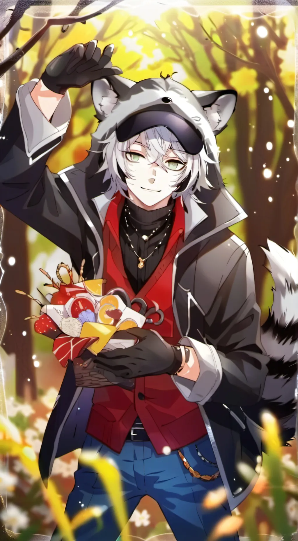 ai character: Leo background