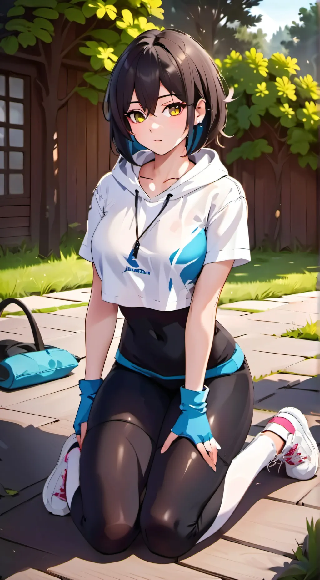 ai character: Ava  background