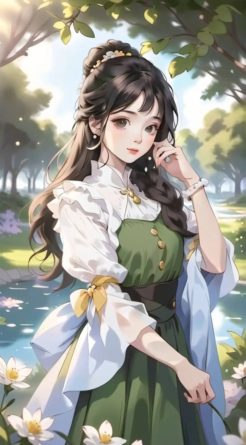 ai character: amy moon background