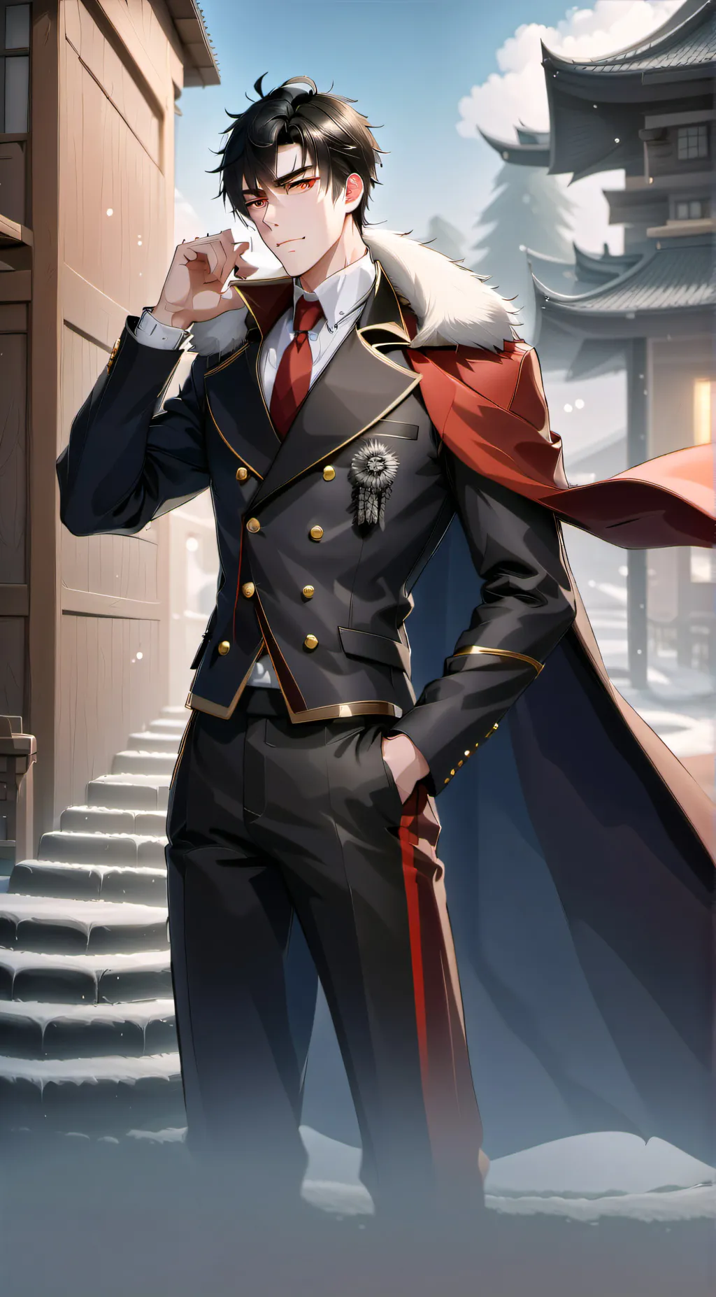 ai character: Rodrick NAcht  background