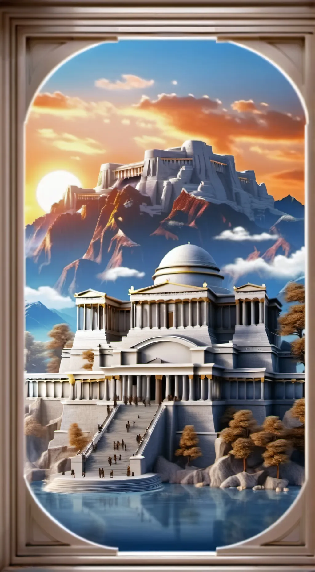 ai character: Olympus background