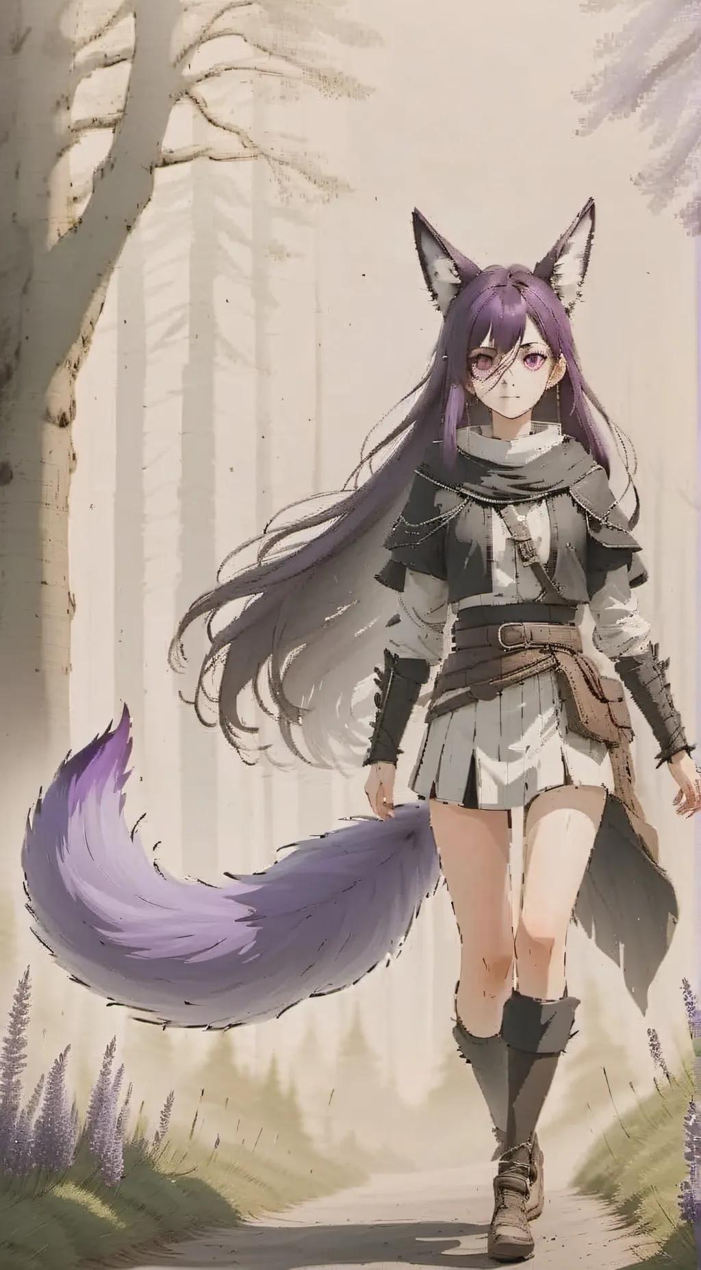 ai character: Ame background