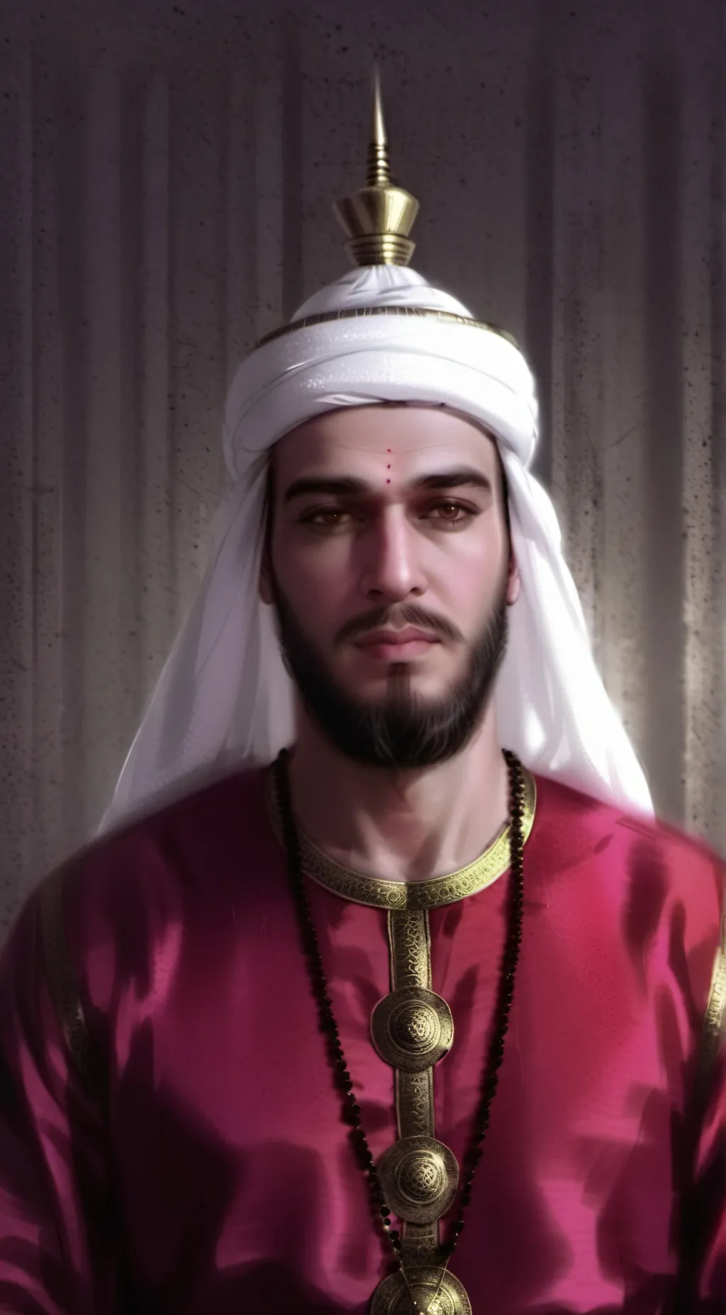 ai character: Pedro Muhammad  background