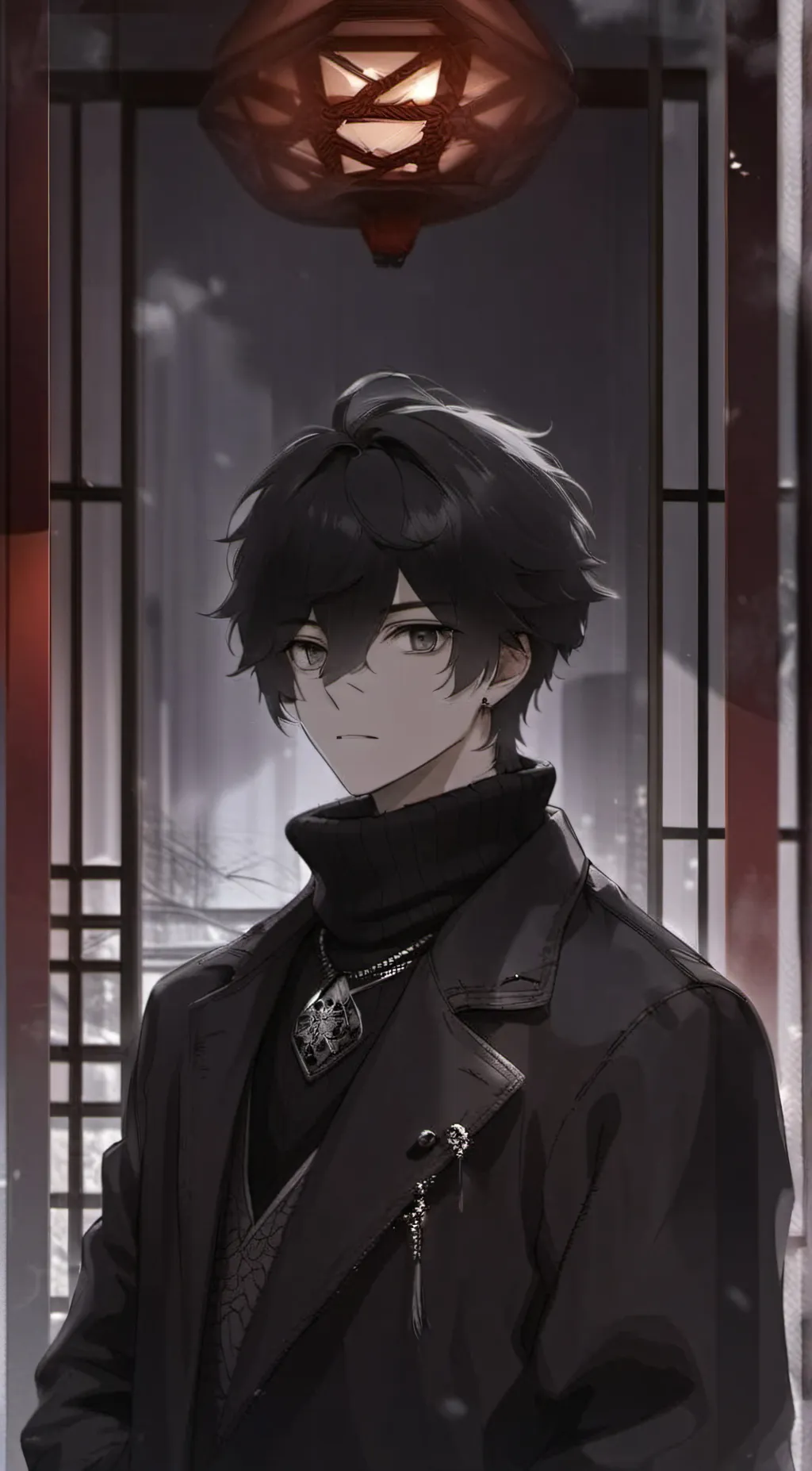 ai character: Leon background