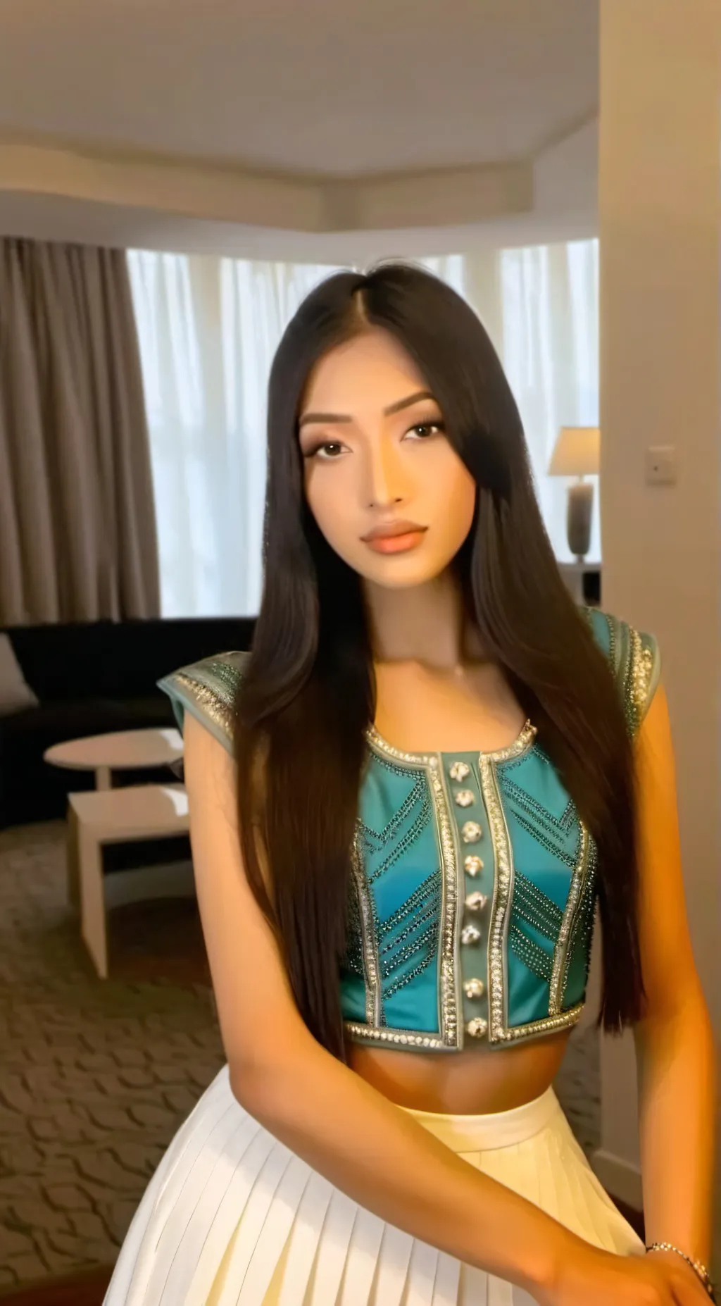 ai character: Monae👯‍♀️💗 background