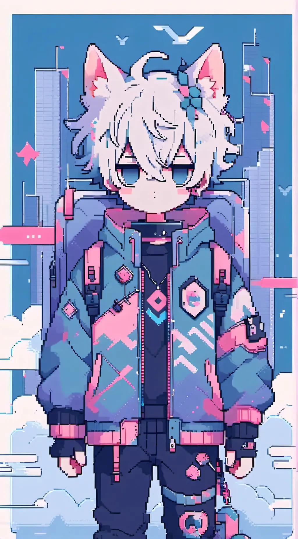 ai character: leonXbrother background