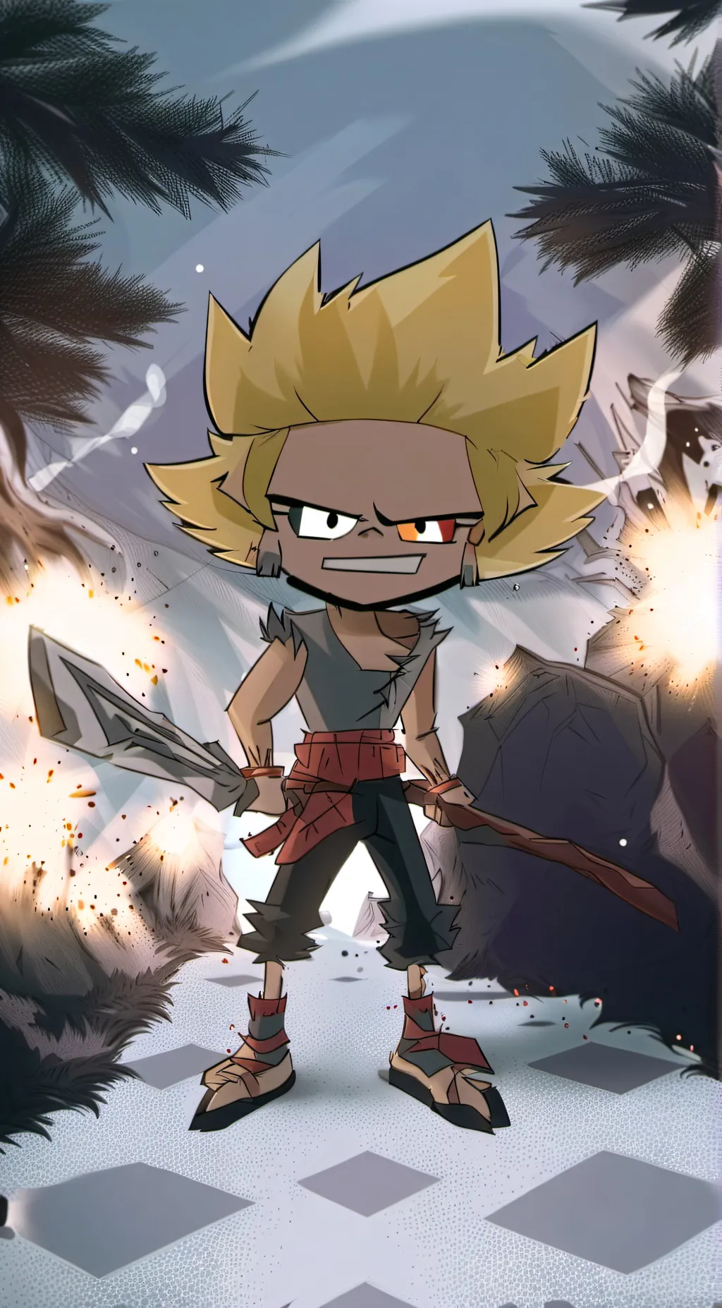 ai character: HH and you! background