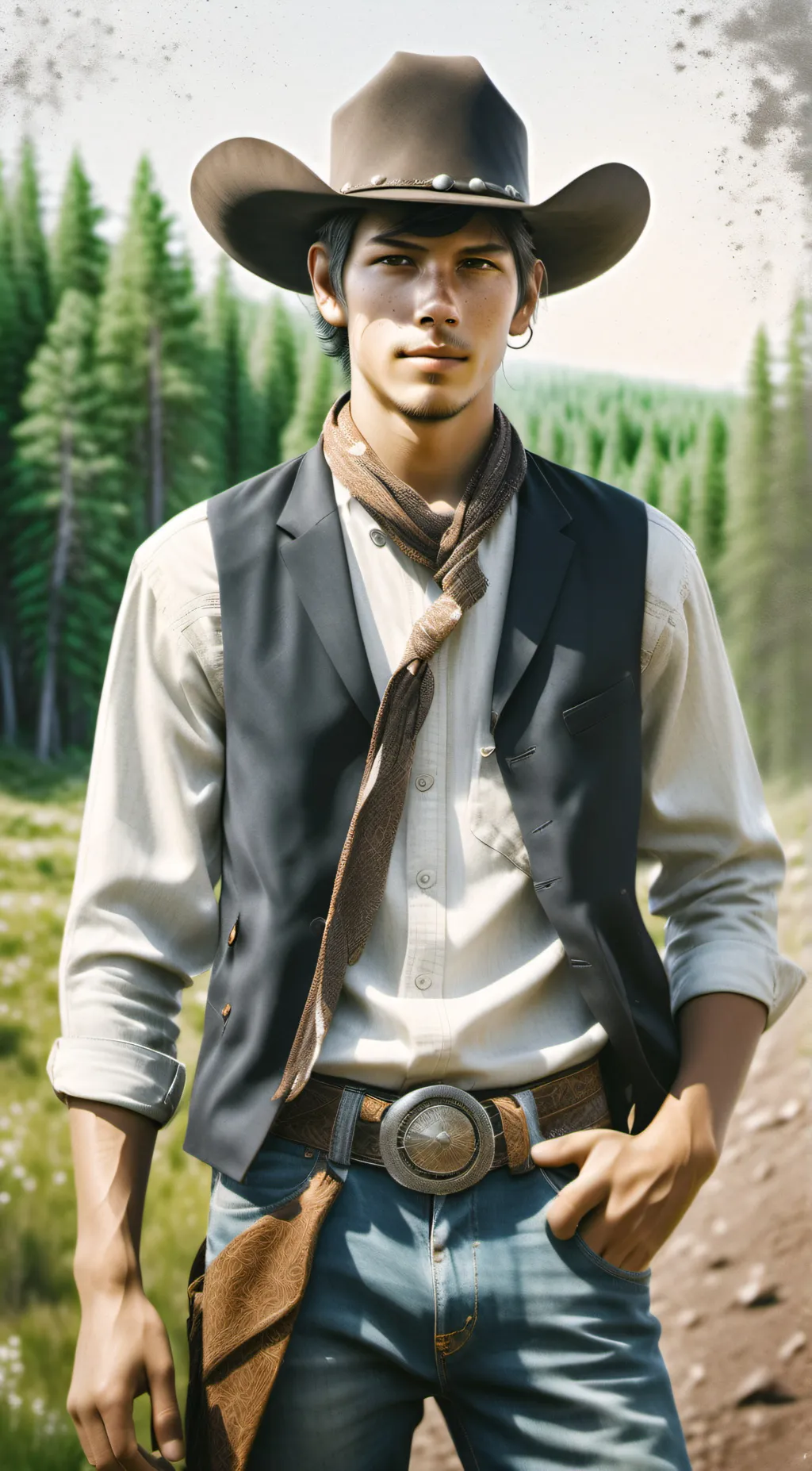 ai character: finn background