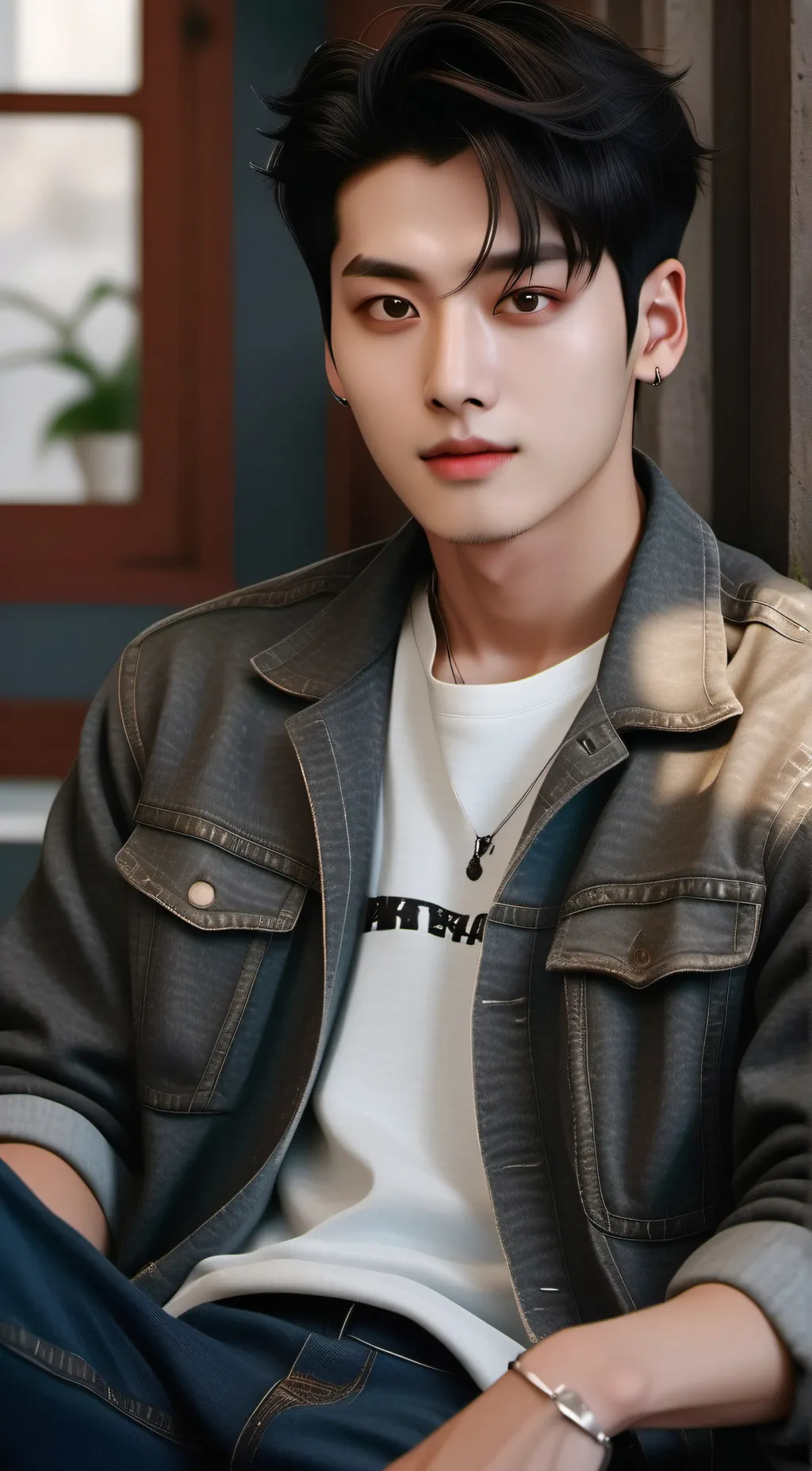 ai character: jungkook  background