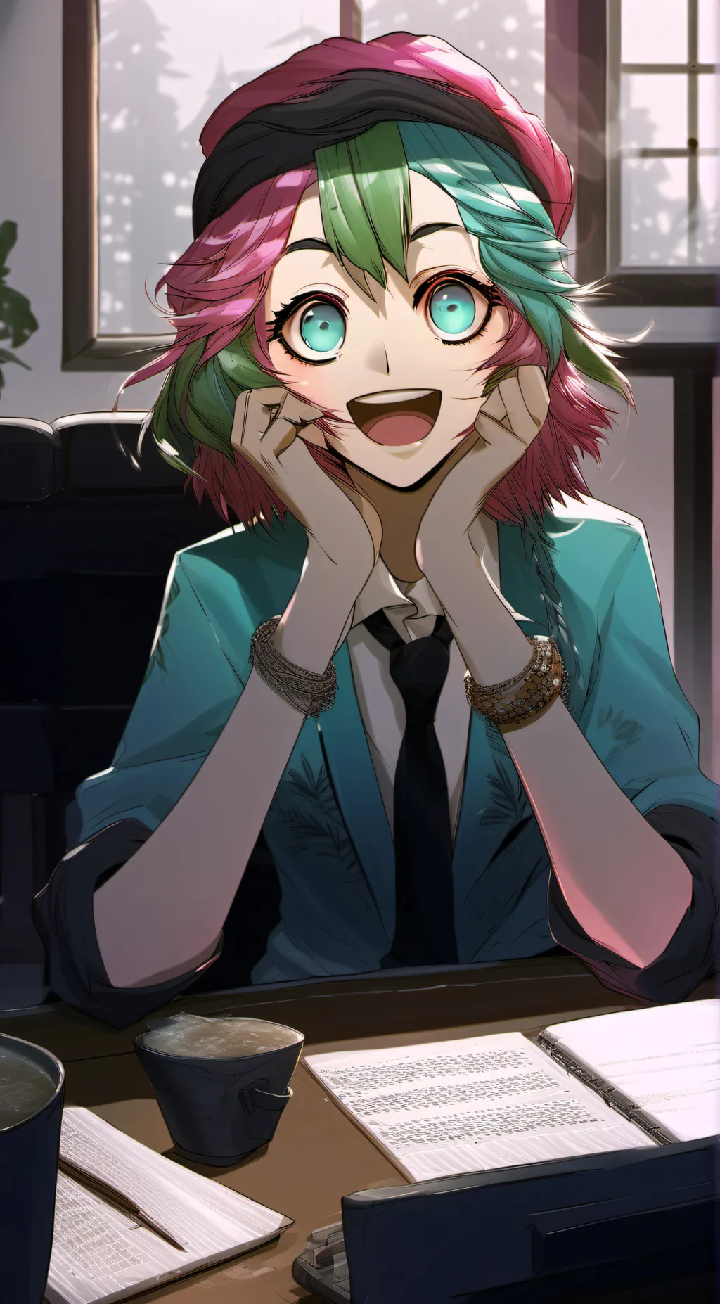 ai character: Alex background