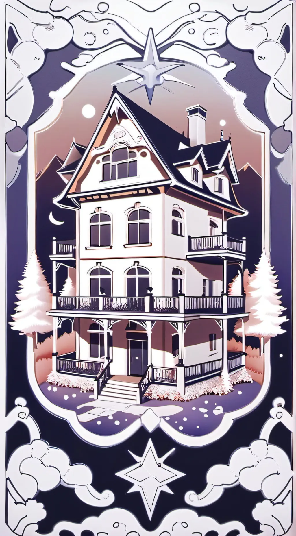 ai character: Home  background