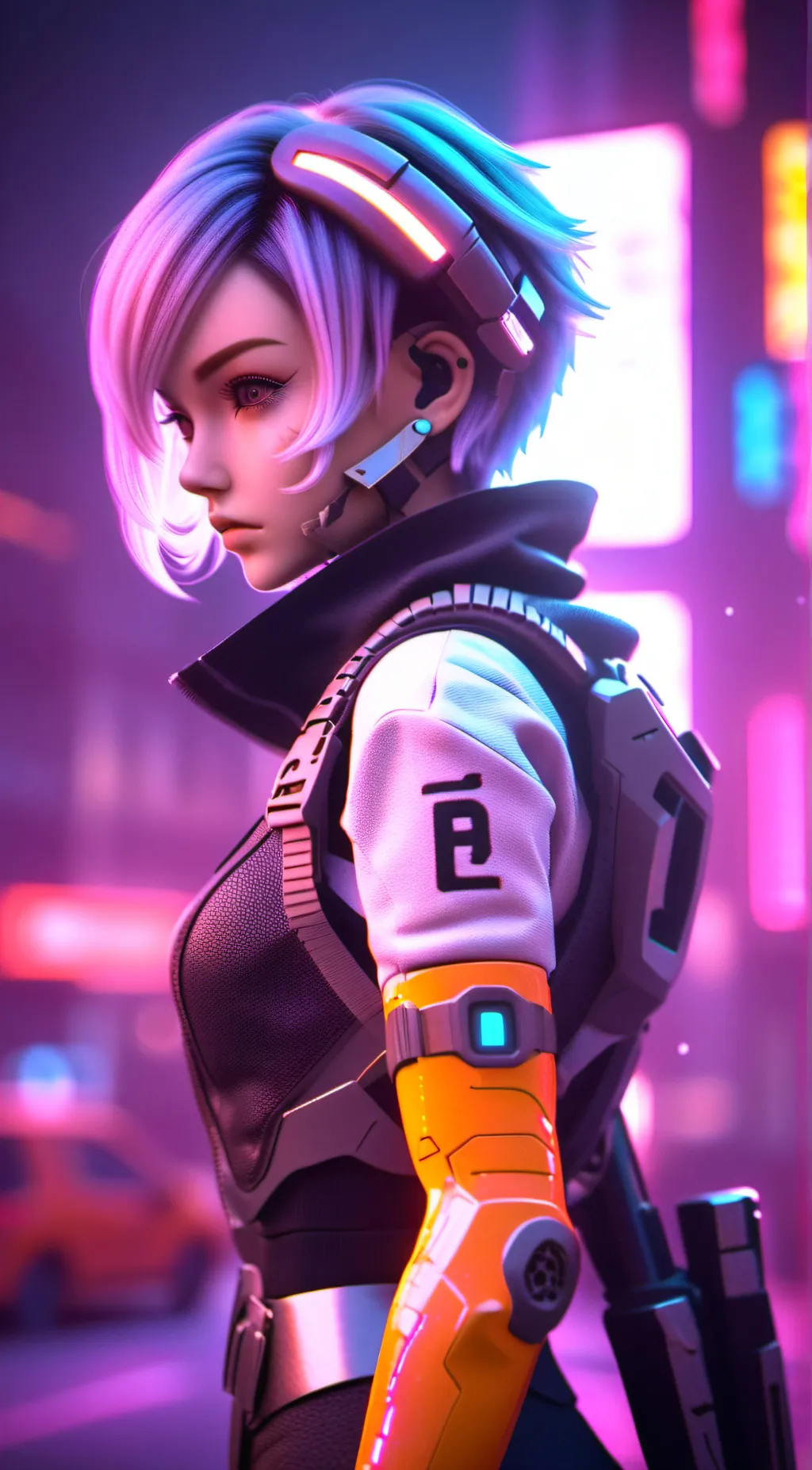 ai character: Mania background