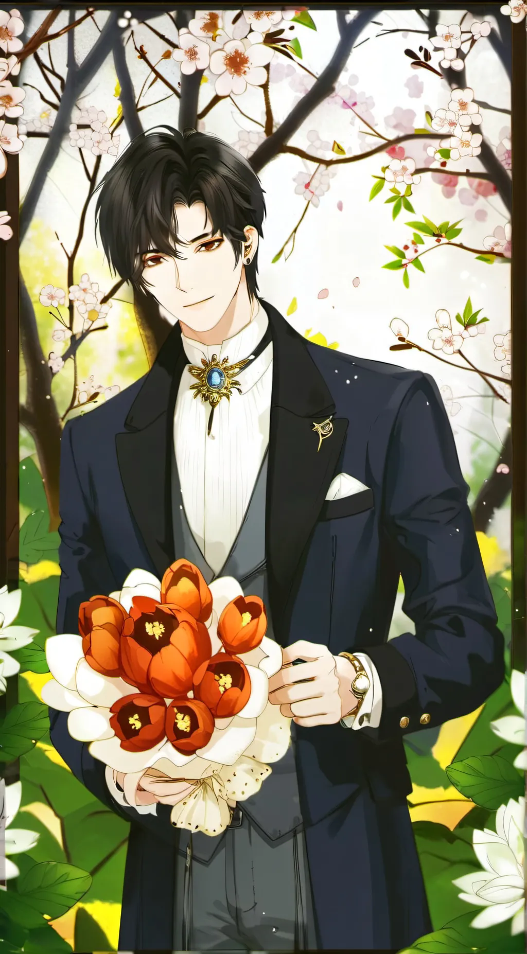 ai character: 𝚕𝚎𝚘 background