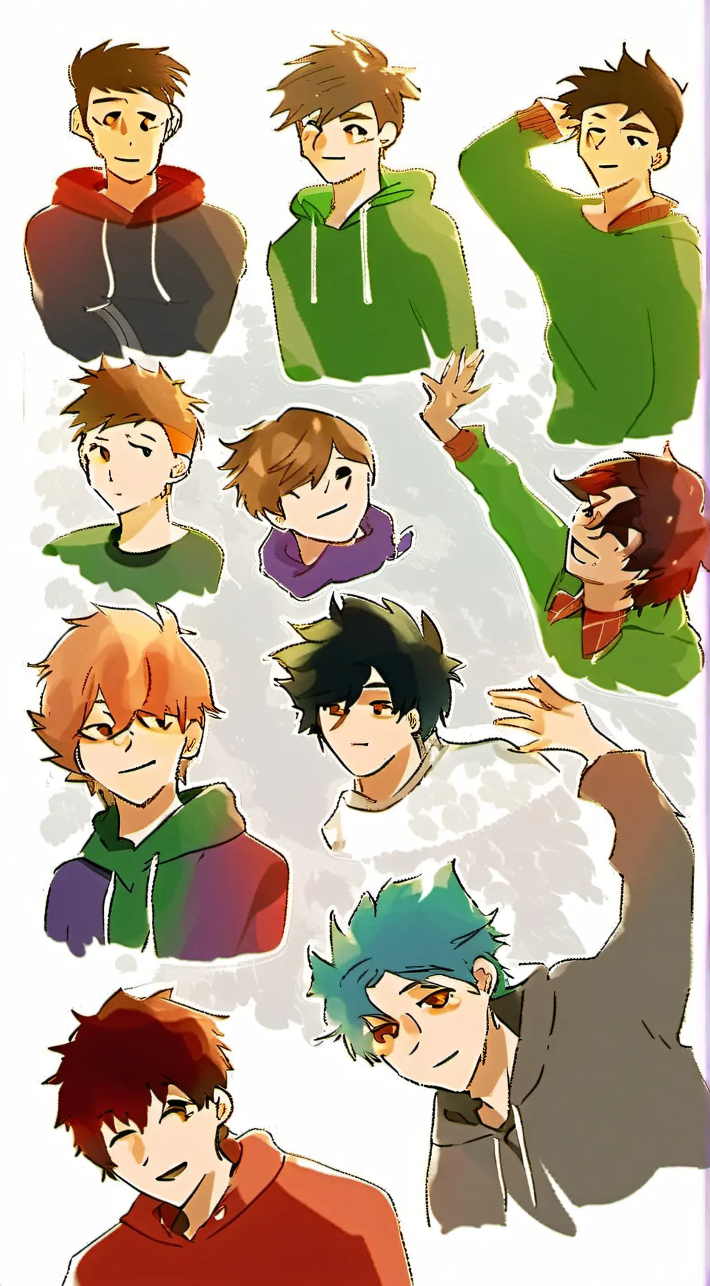 ai character: Eddsworld  background