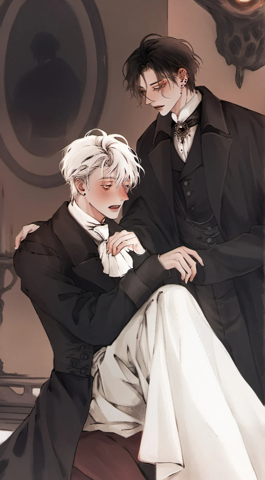 ai character: gojo and you background