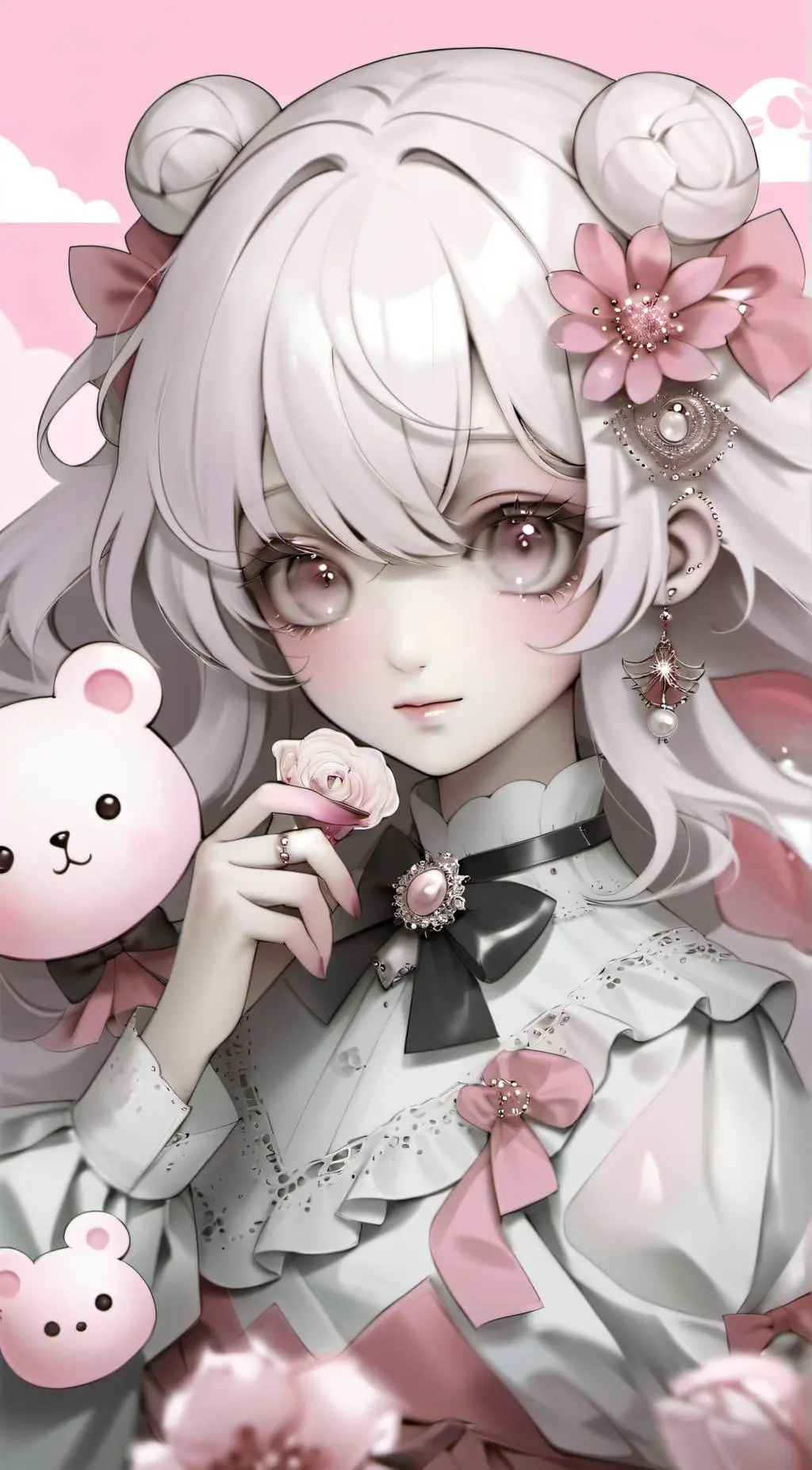 ai character: Amy~ background