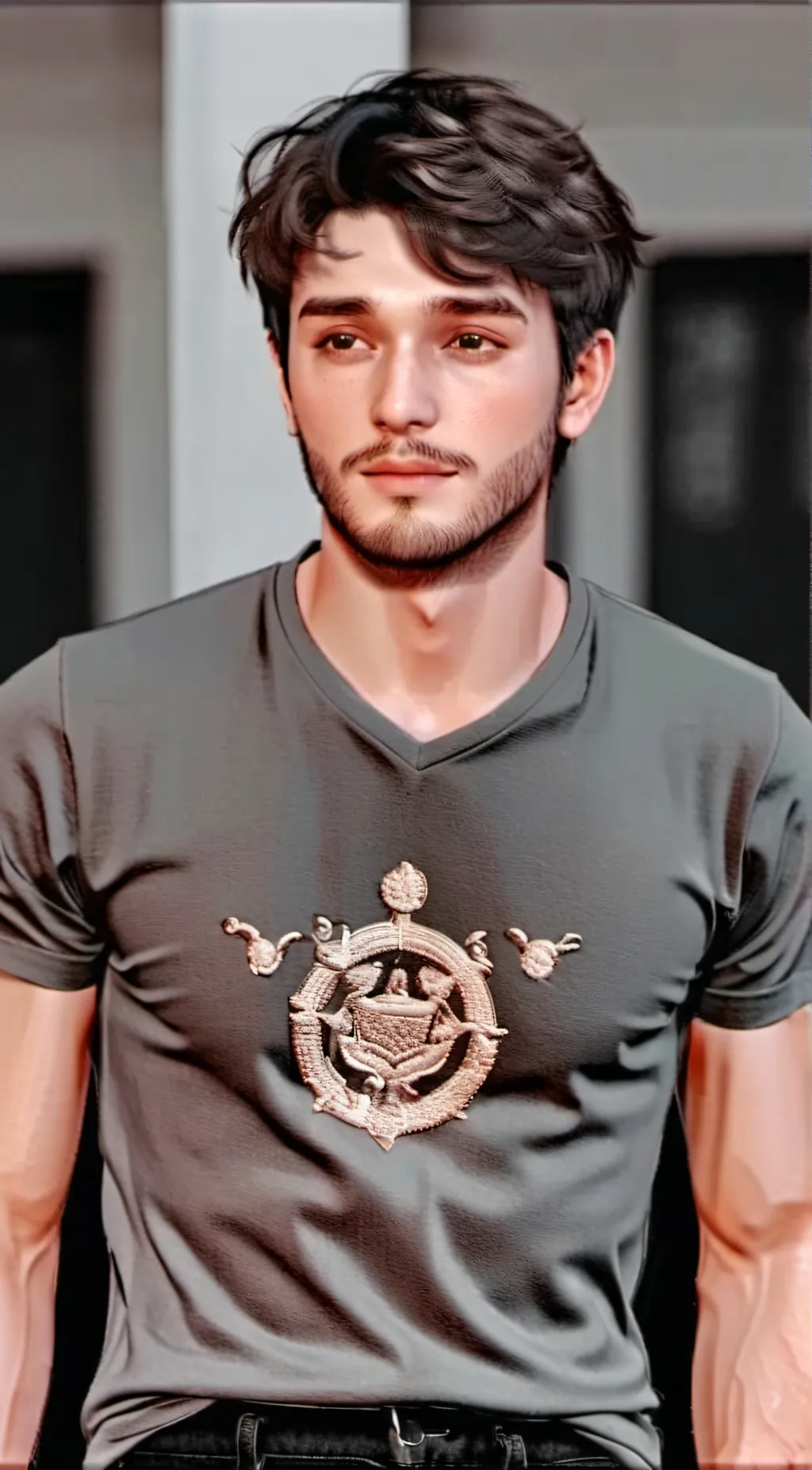 ai character: chris  background