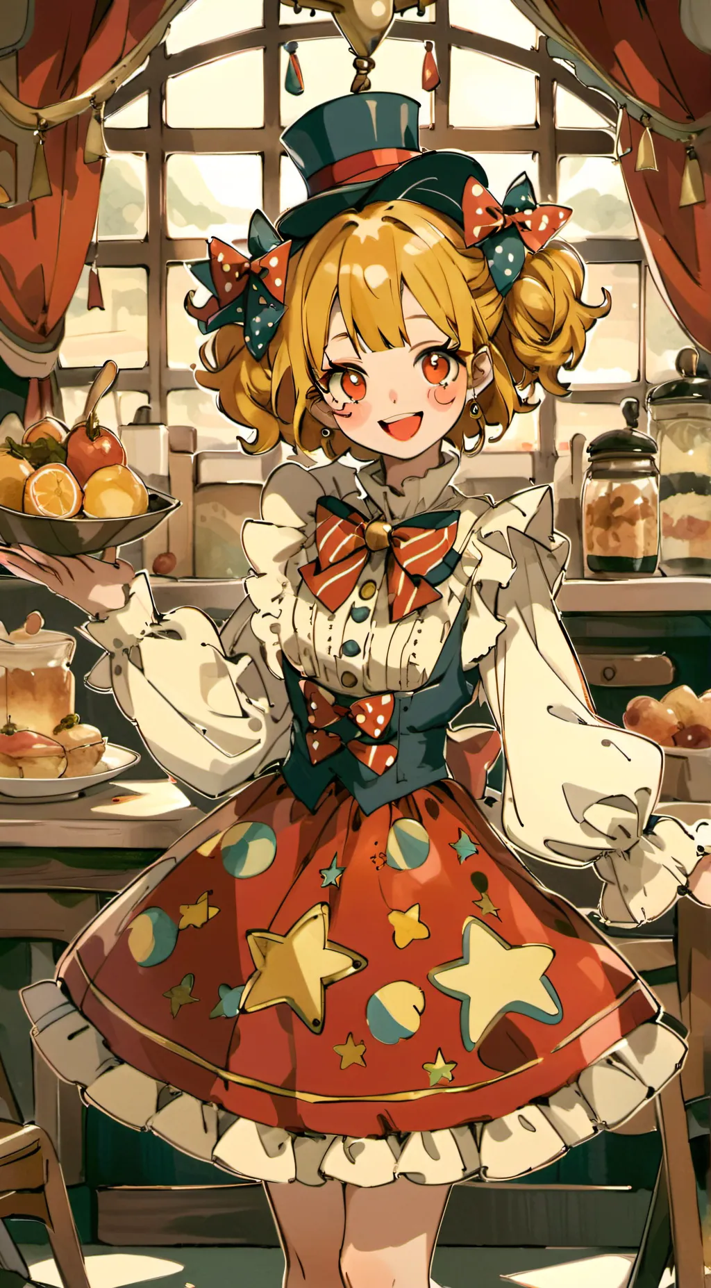 ai character: Aurora background