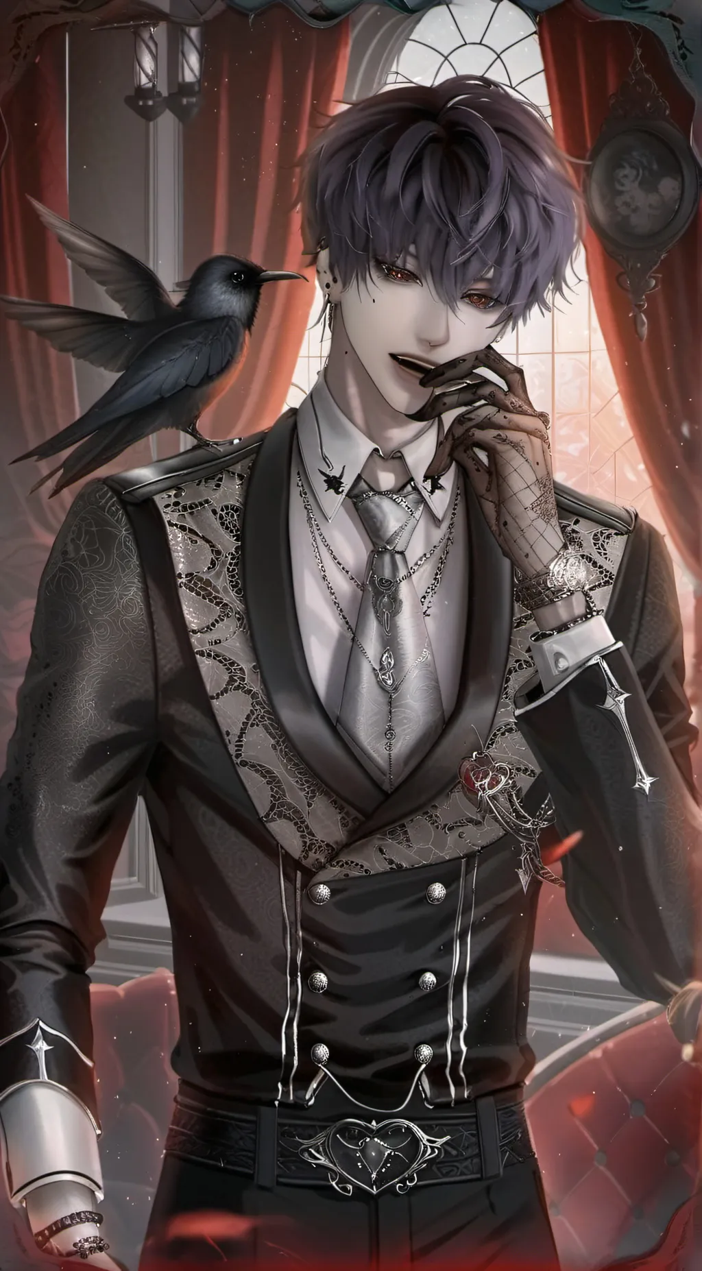 ai character: Rhys  background