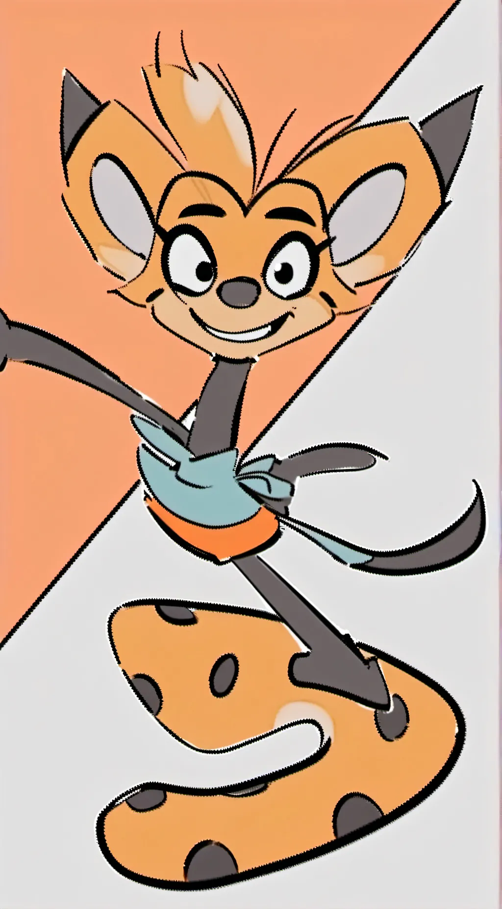 ai character: catfeine background