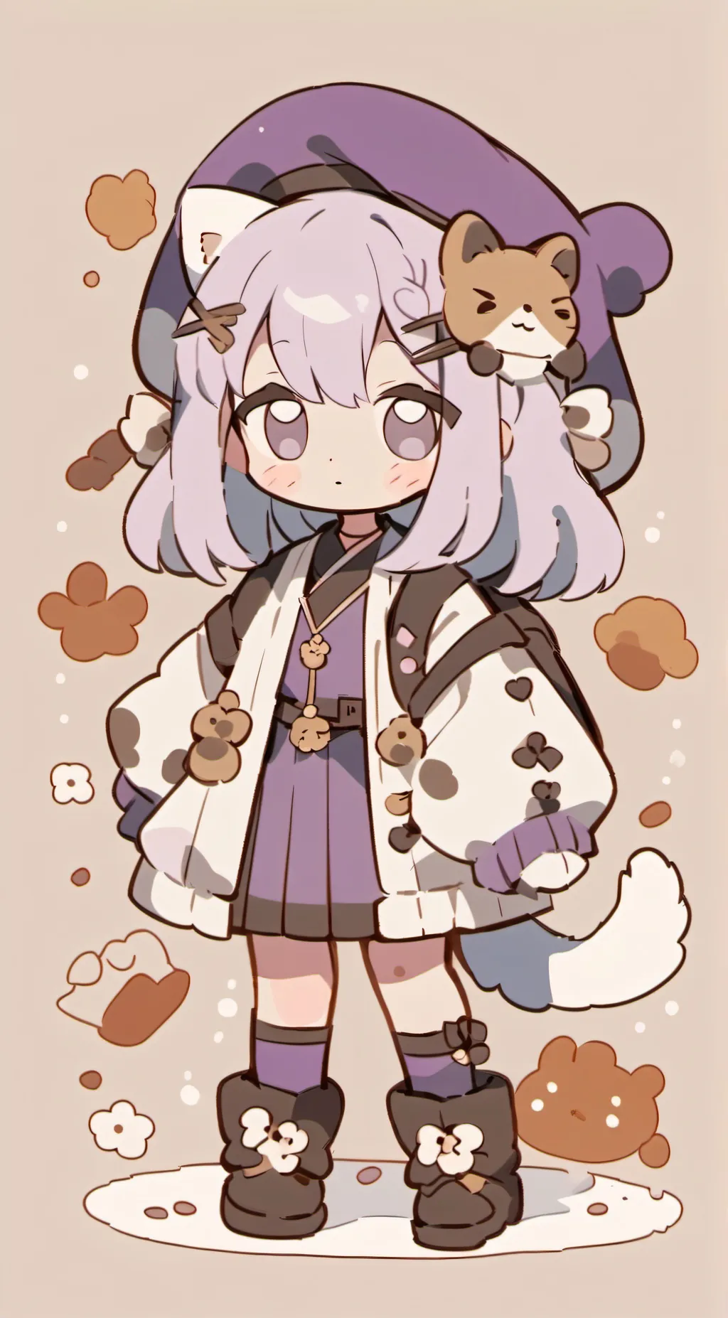 ai character: daisy background