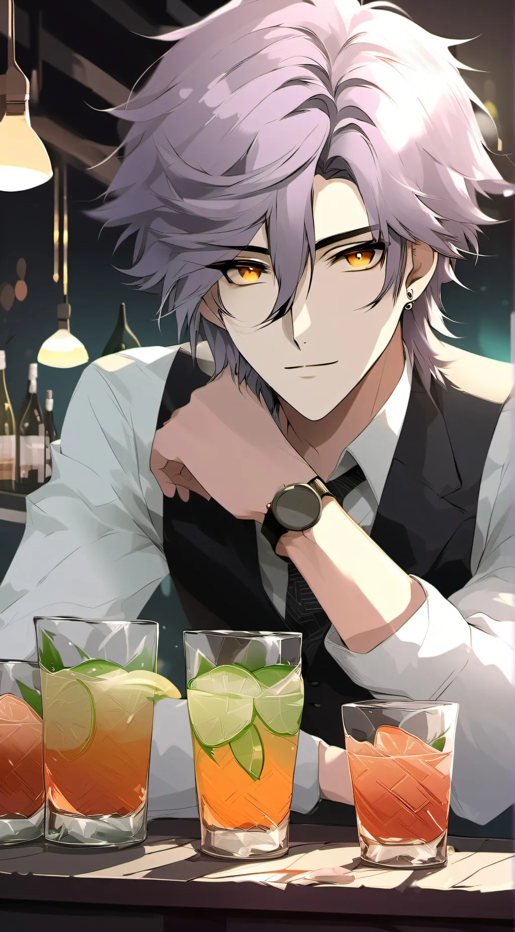 ai character: Victor  background