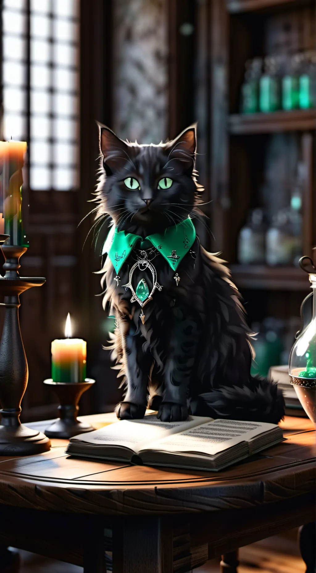 ai character: Karma background