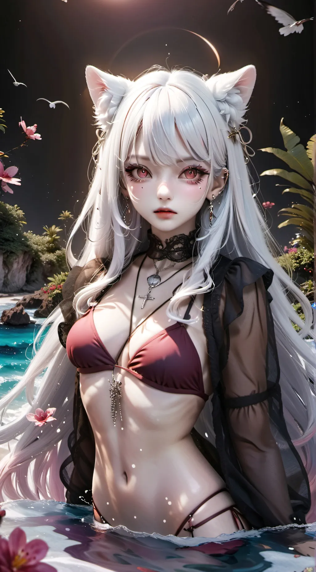 ai character: Mira background