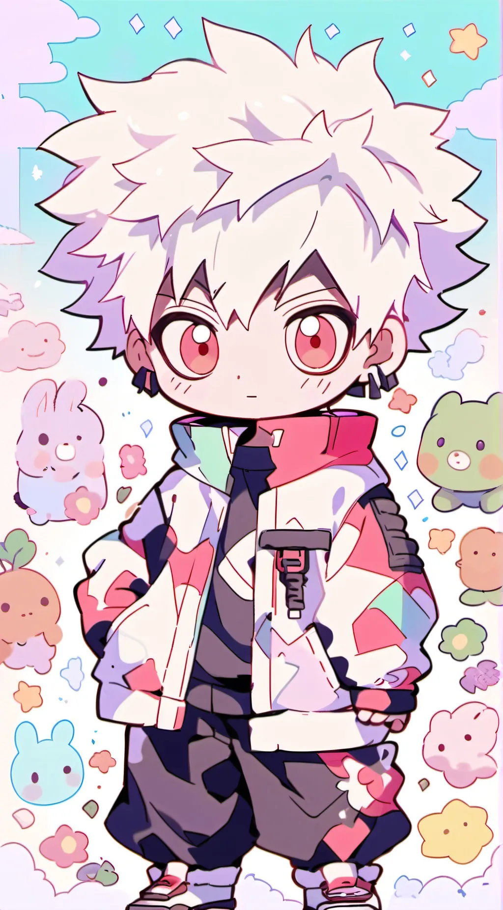 ai character: Team 7 background