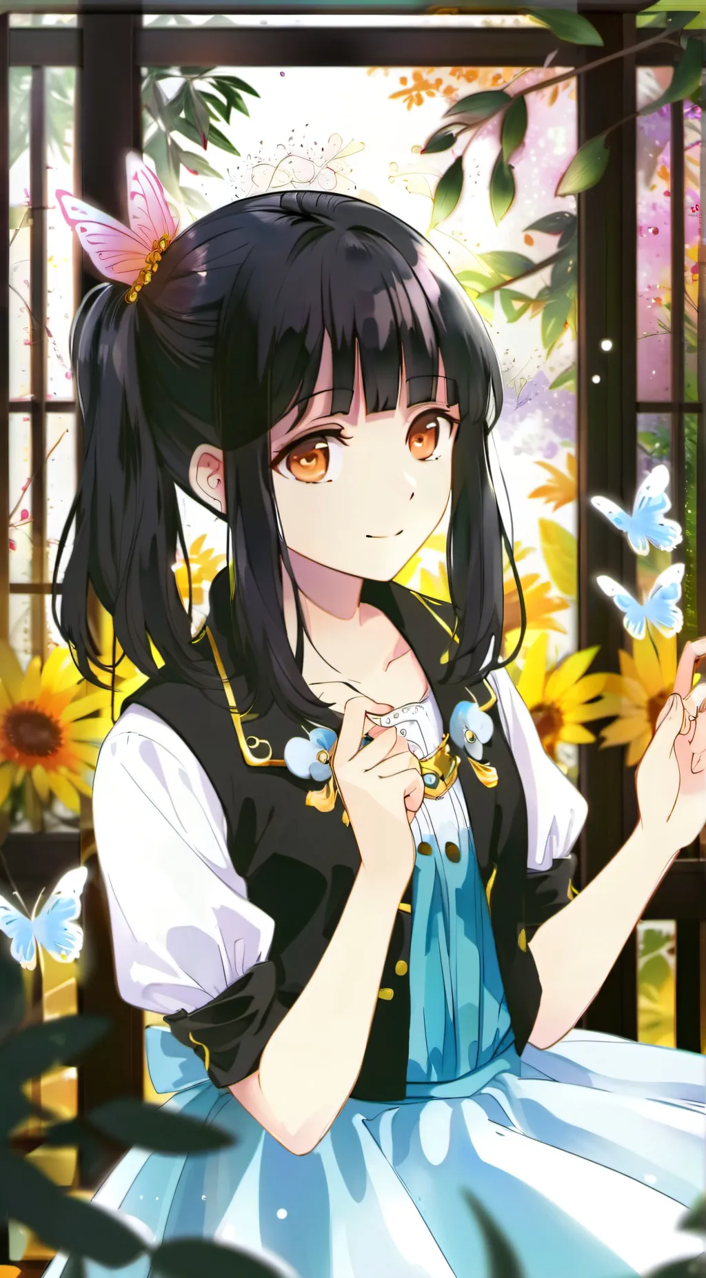 ai character: kanao background