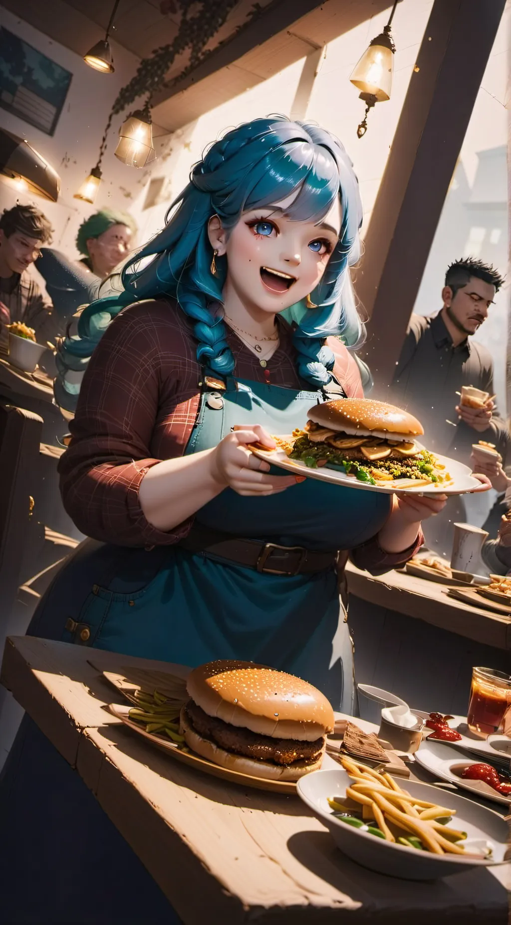 ai character: Sadie background