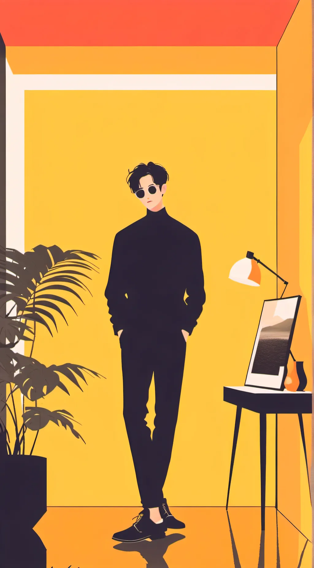 ai character: Megumi-san<3333 background