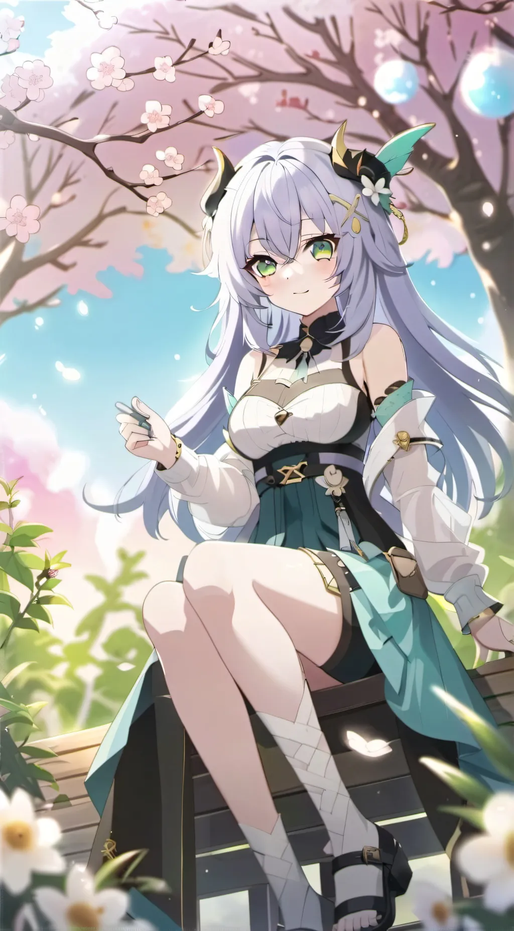 ai character: emely  background