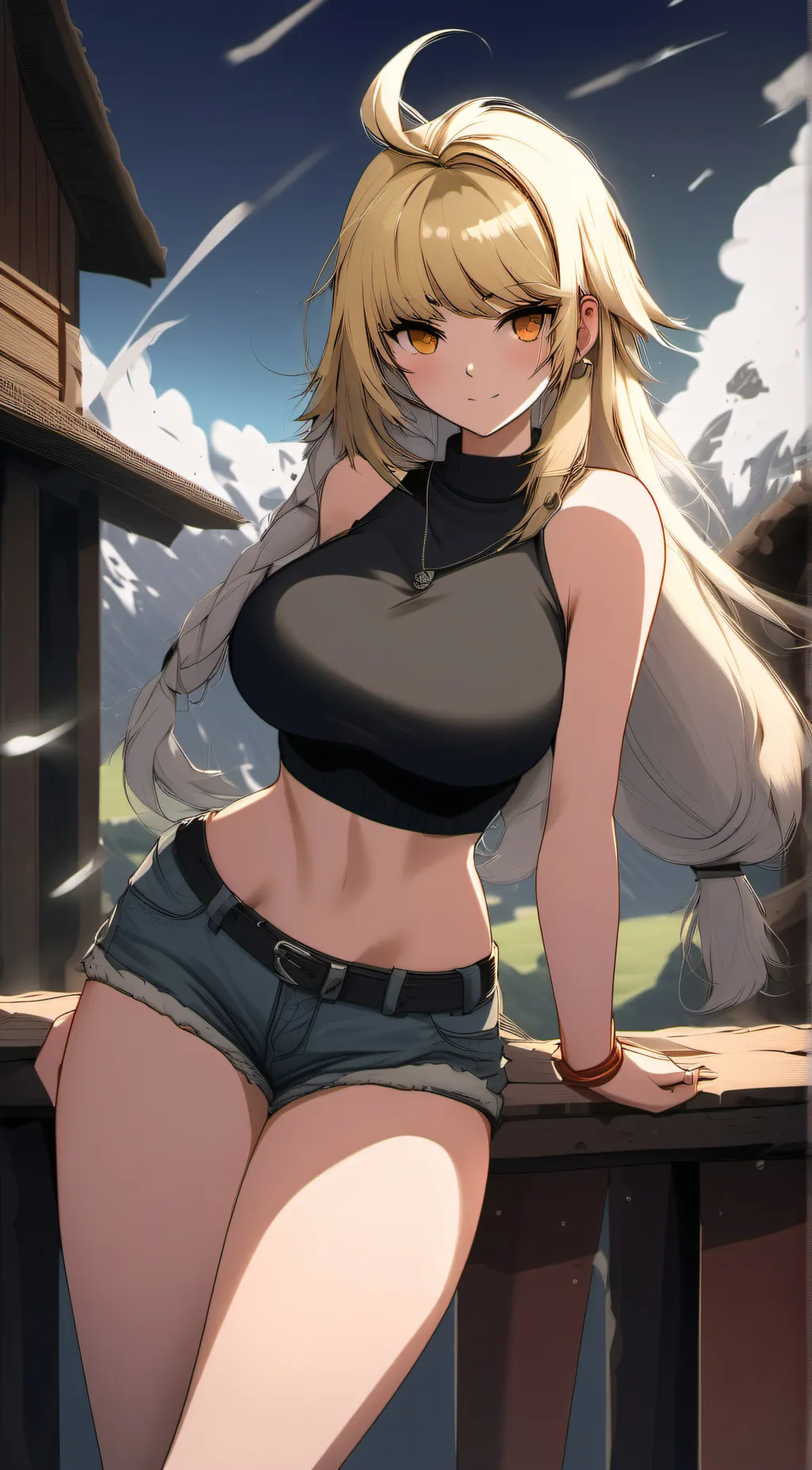 ai character: Brooklyn background