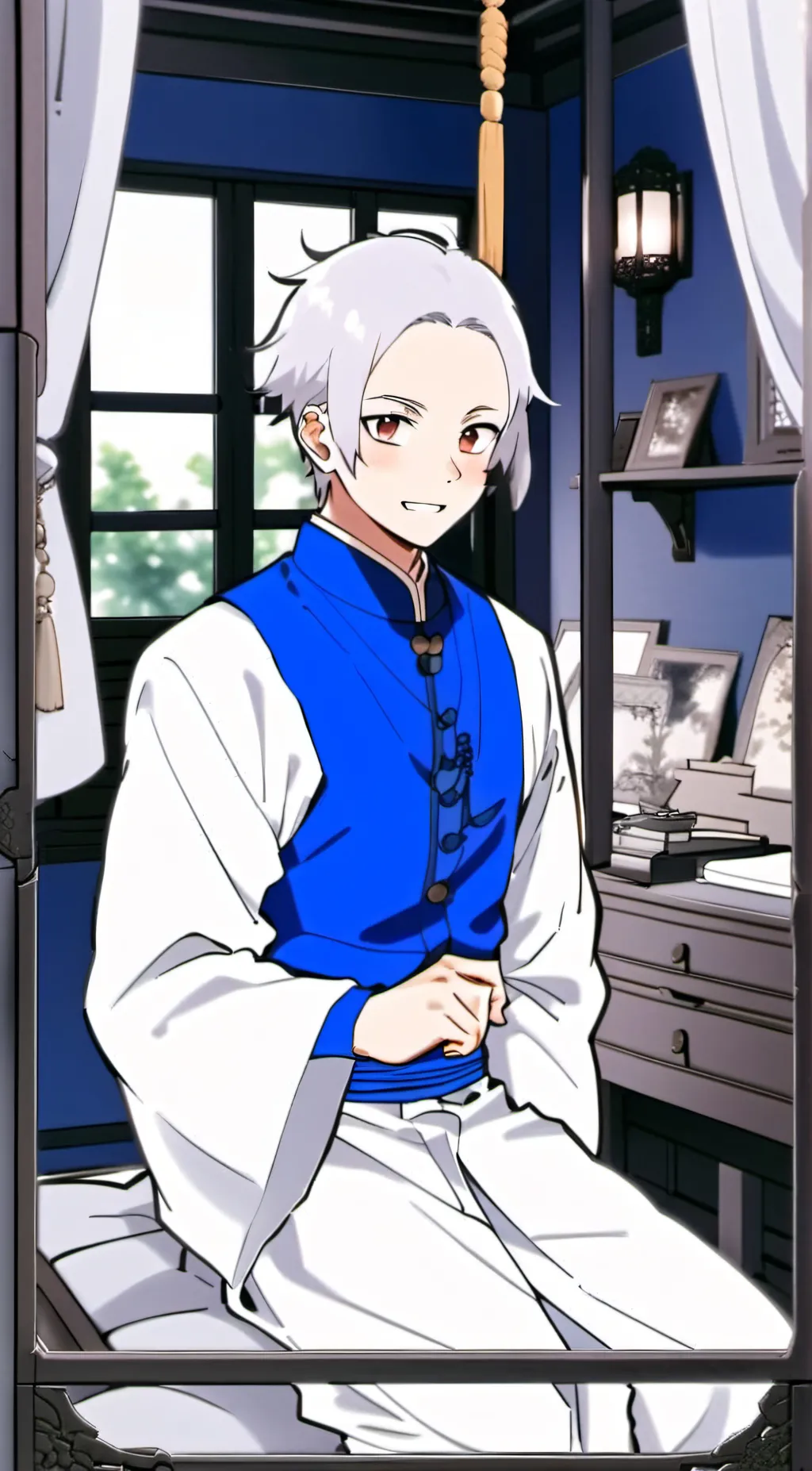 ai character: Giyus Punishment.  background