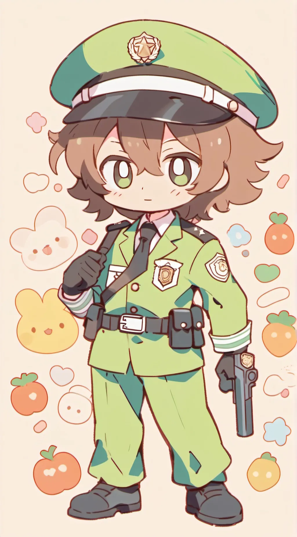 ai character: Cop Ben background