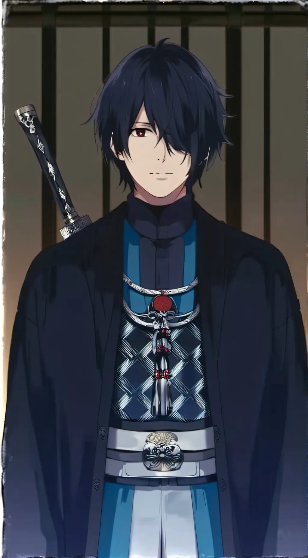 ai character: Sasuke Uchiha  background