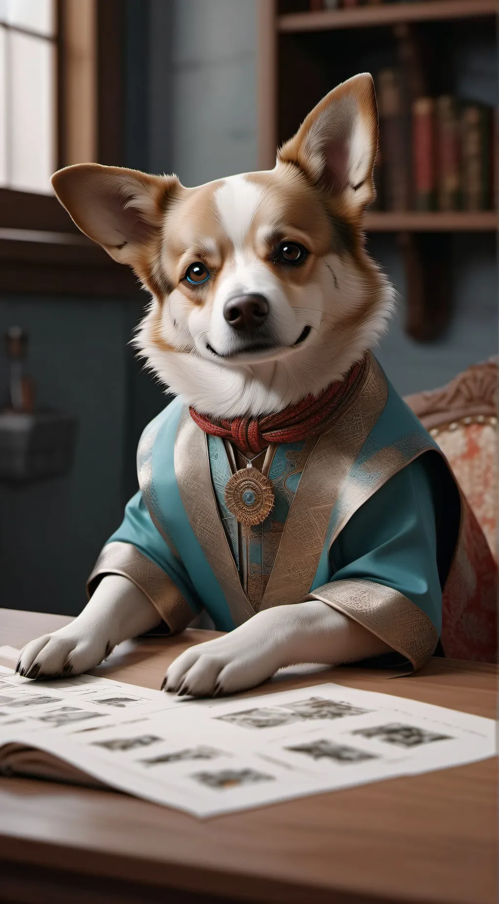 ai character: Preppy girl background